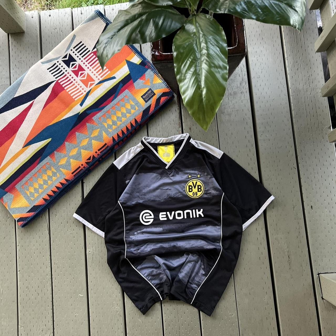 Vintage Borussia Dortmund soccer jersey Size US XL / EU 56 / 4 - 2 Thumbnail