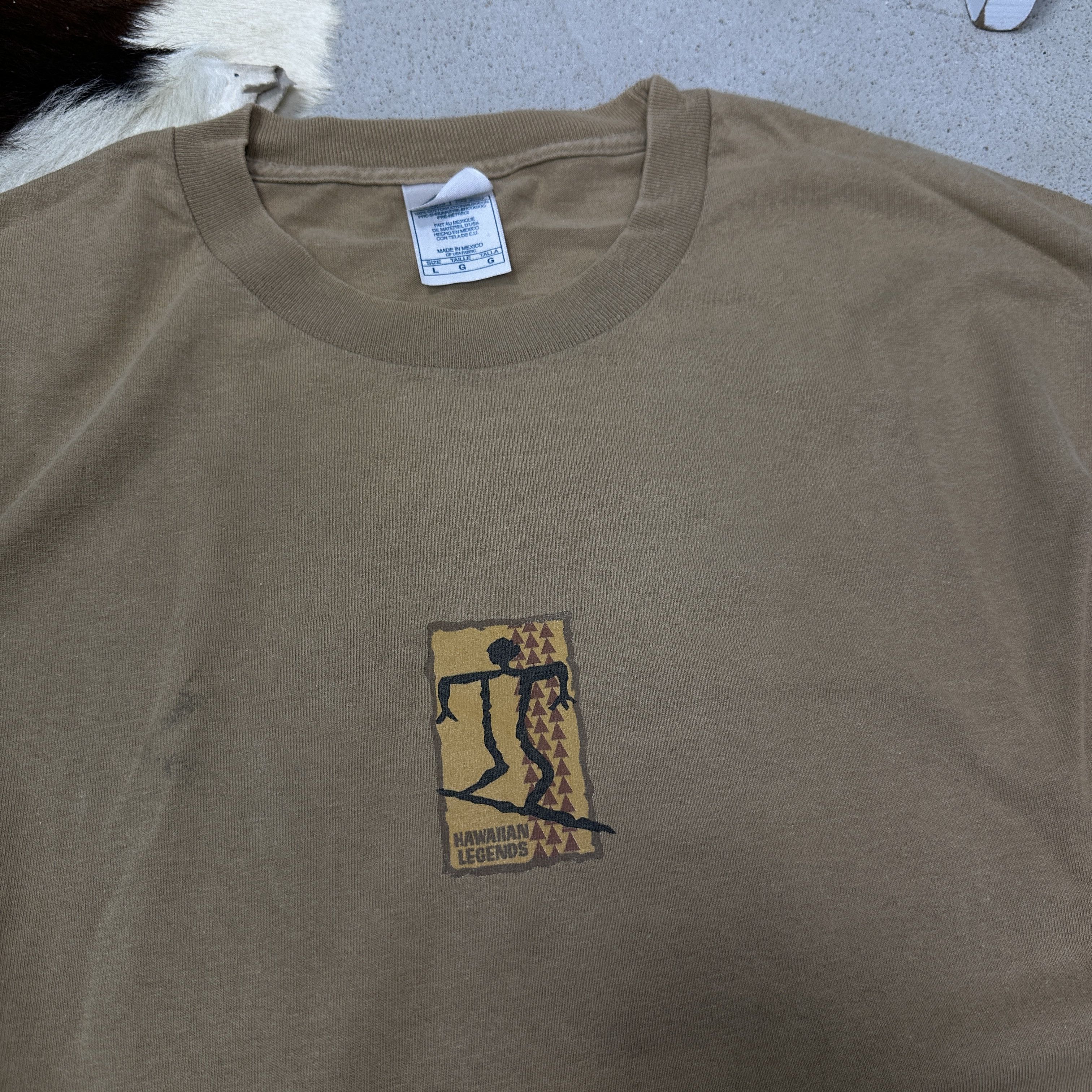 Vintage Vintage Streetwear Nalu Hawaiian Legend T-shirt 90s Size US L / EU 52-54 / 3 - 4 Thumbnail