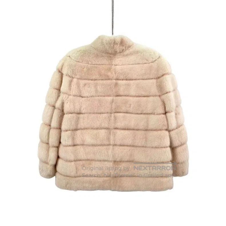 Fendi Fendi Mink Fur Coat Beige Size 40. Size US M / EU 48-50 / 2 - 2 Thumbnail