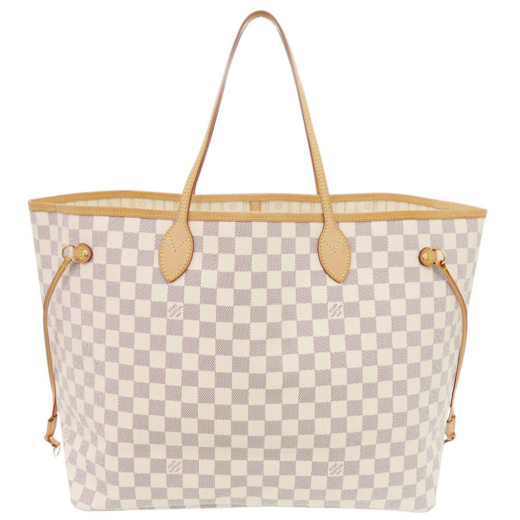 Louis Vuitton Neverfull GM Damier Azur N51108 Tote Bag 0501 LOUIS VUITTON
