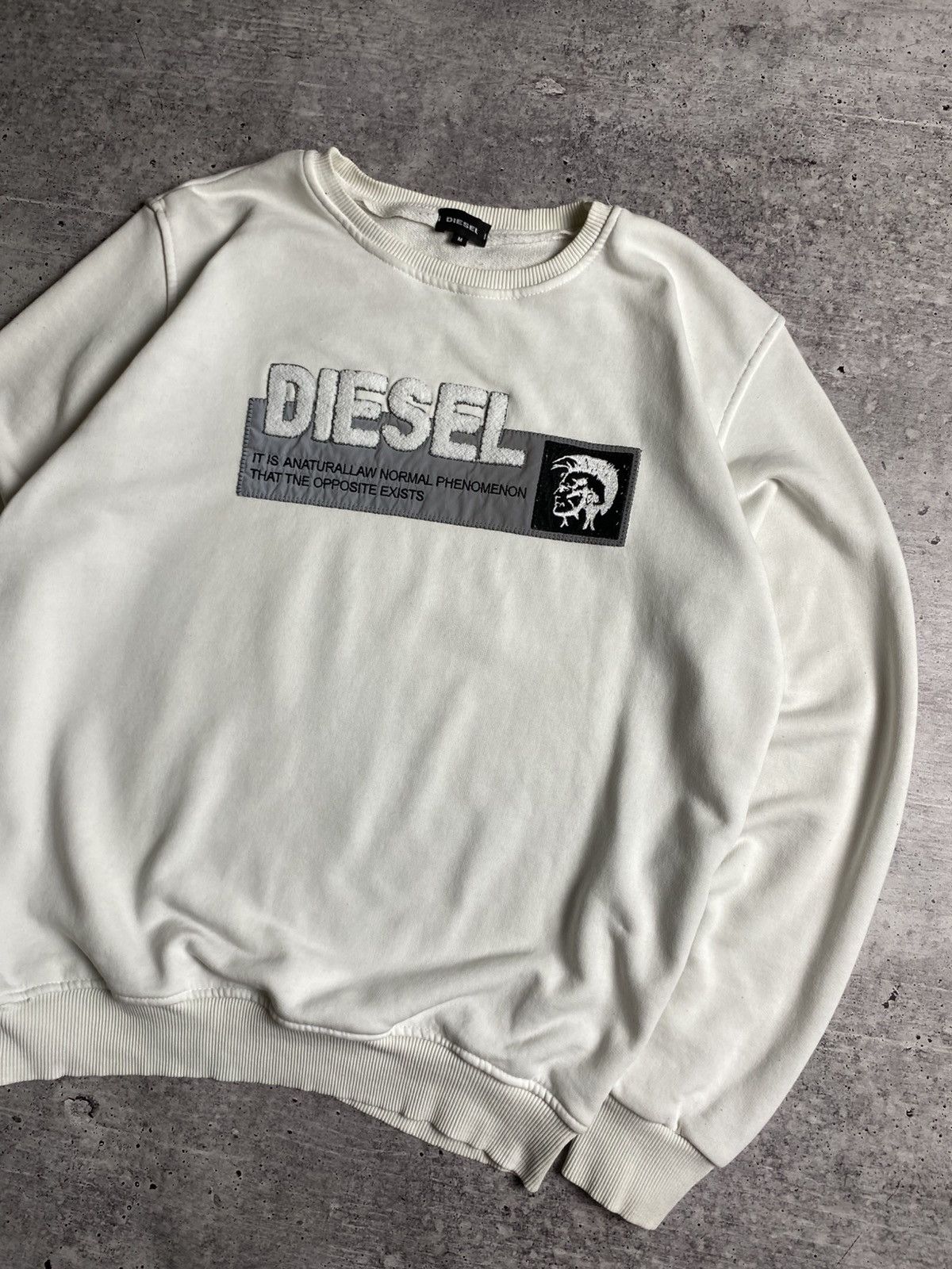 Diesel Diesel Vintage Reflective Sweatshirt Size US M / EU 48-50 / 2 - 4 Thumbnail