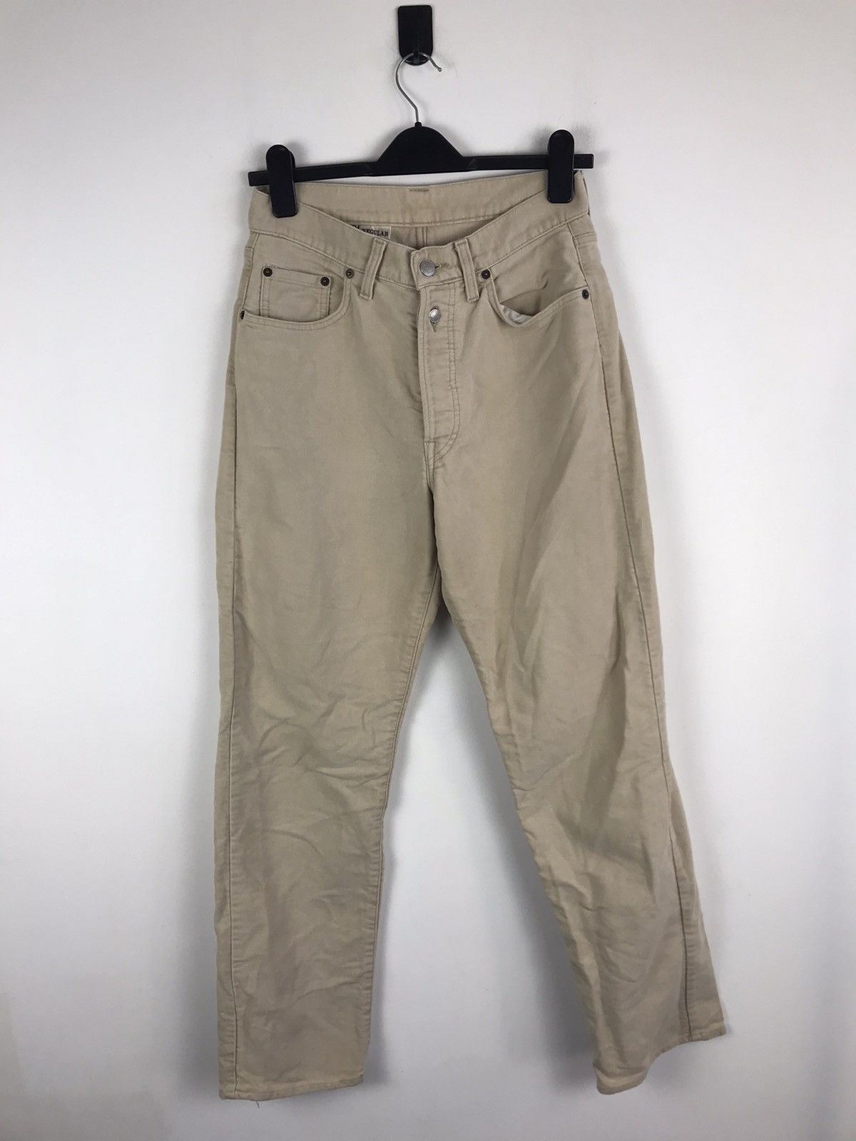 Replay × Vintage Vintage Replay Beige Pants Size US 30 / EU 46 - 3 Thumbnail