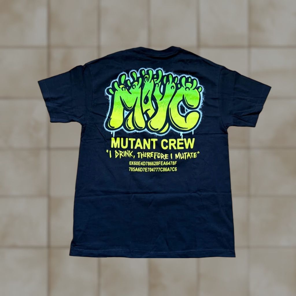 Vintage MAYC Mutant Ape Yacht Club SLIME Tee Shirt BAYC Mens L White Shirt Size US L / EU 52-54 / 3 - 1 Thumbnail