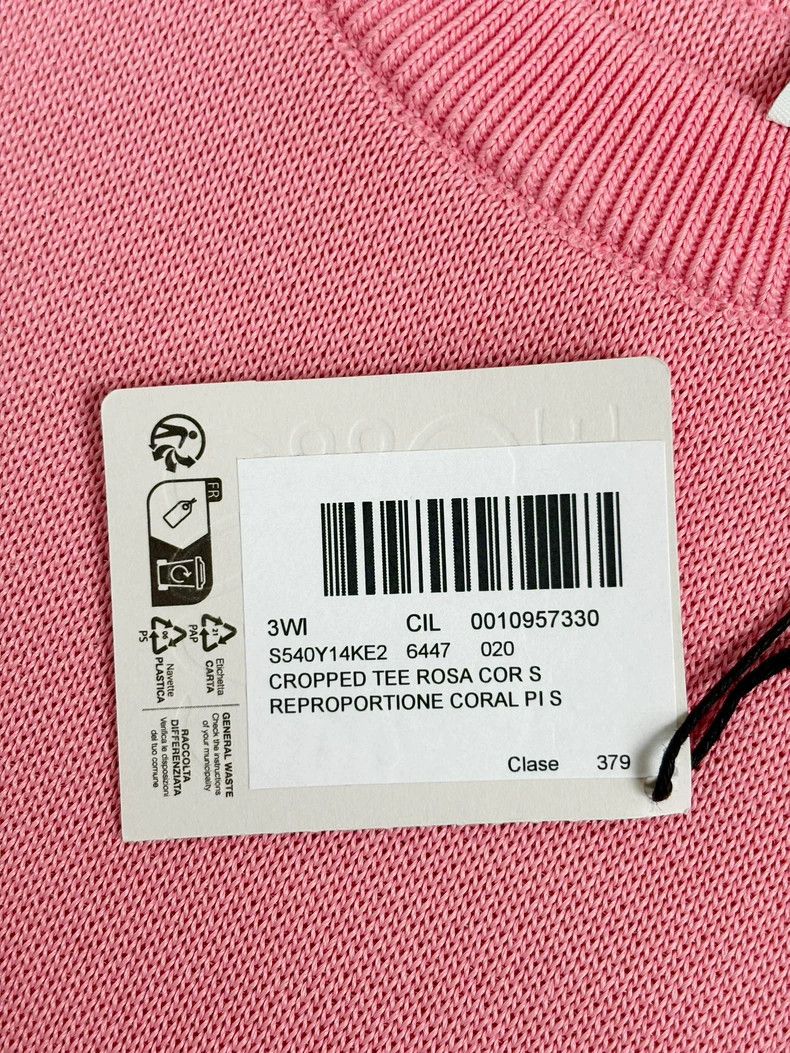 Loewe LOEWE Short pink T-shirt Size S / US 4 / IT 40 - 4 Thumbnail