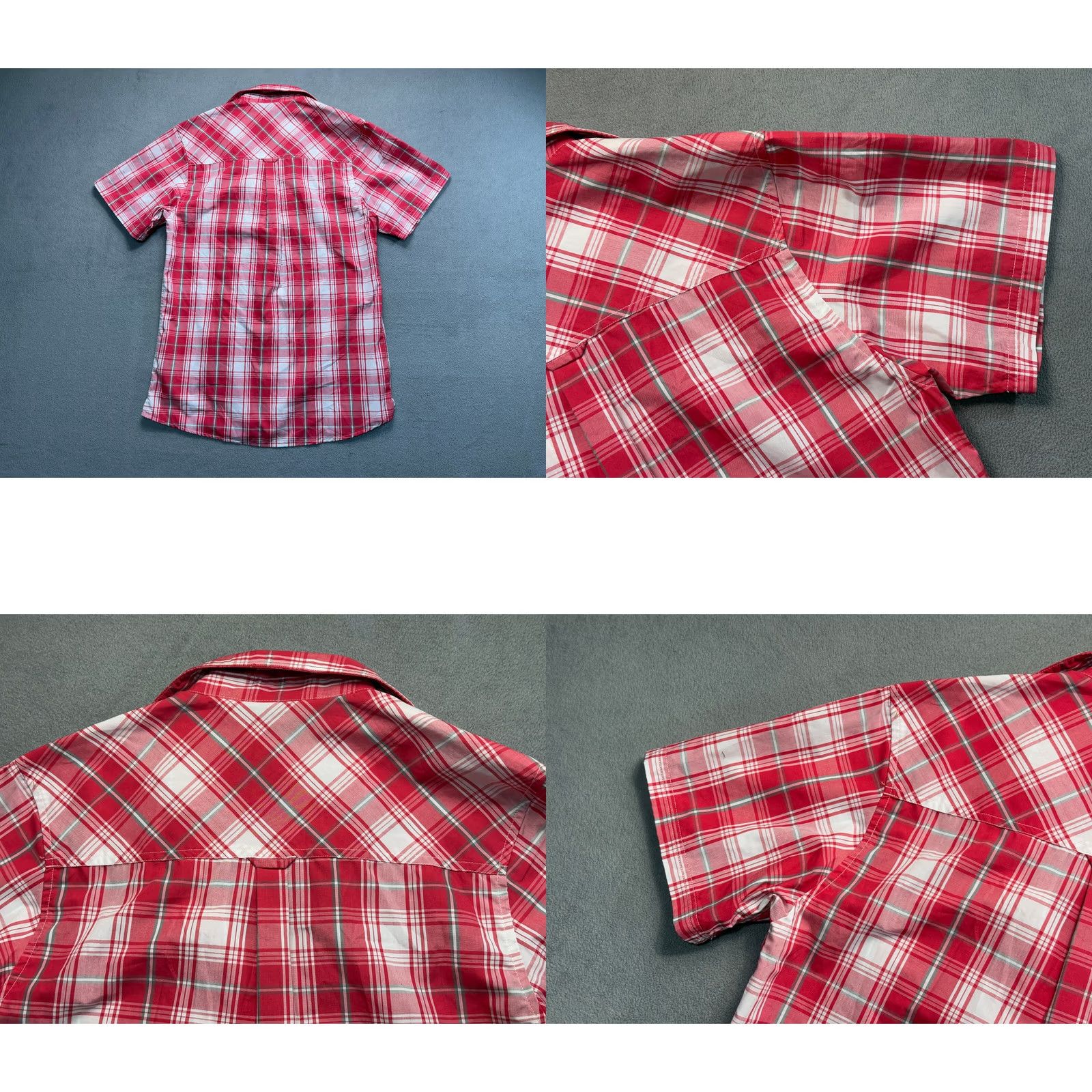 Vintage Craghoppers Button-Up Shirt Mens M Red Short Sleeve Shirt Size US M / EU 48-50 / 2 - 9 Thumbnail