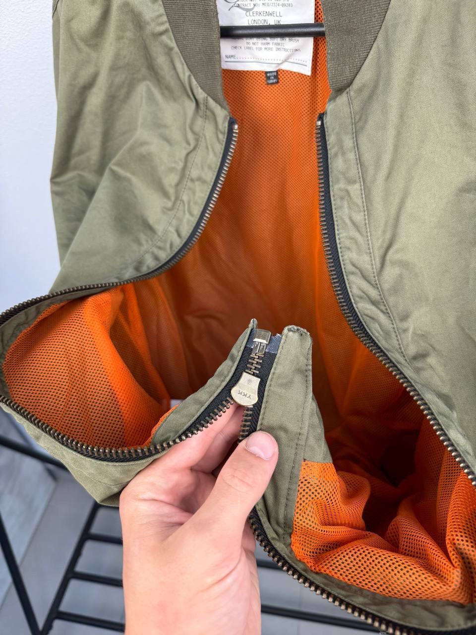 Alexander McQueen × Vintage Alexander McQueen MCQ MA-1 Giacca Bomber Jacket Size US M / EU 48-50 / 2 - 6 Thumbnail