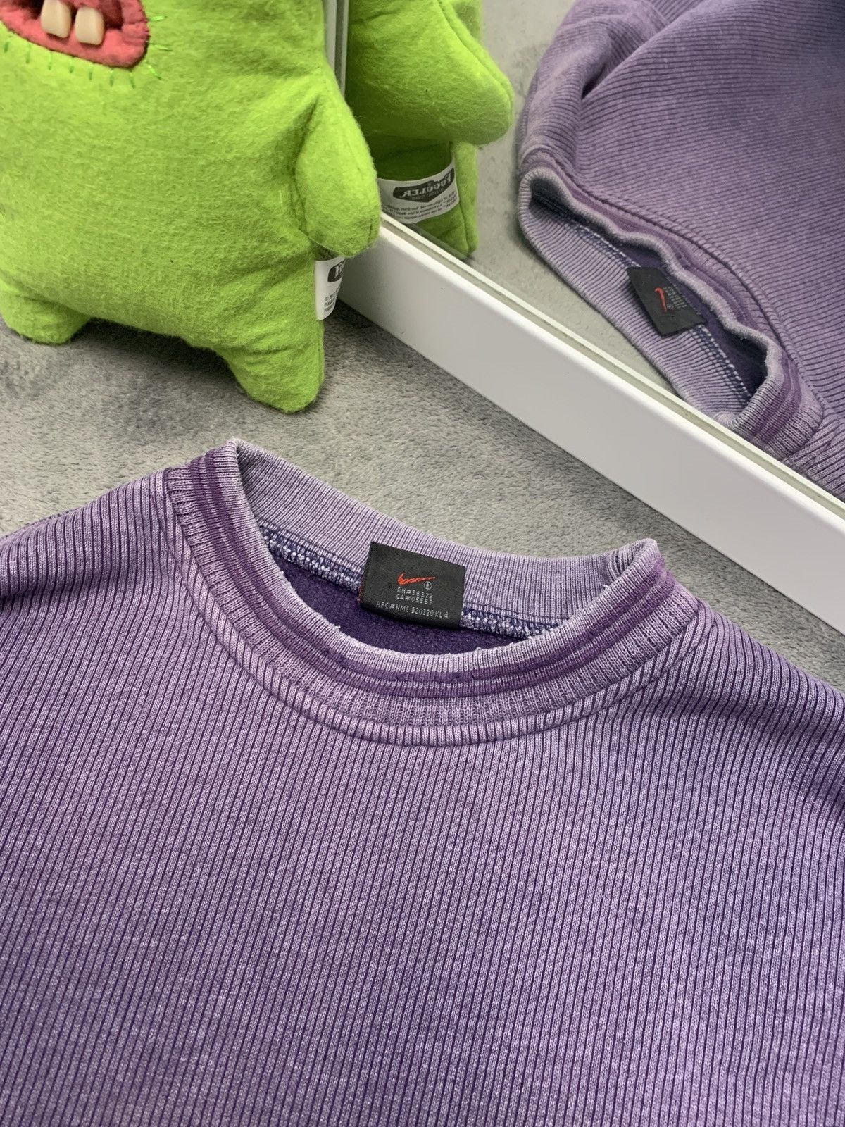 Nike × Vintage Vintage Y2K Nike Nike Premier Embroidered Swoosh Sweatshirt Size US XL / EU 56 / 4 - 9 Thumbnail