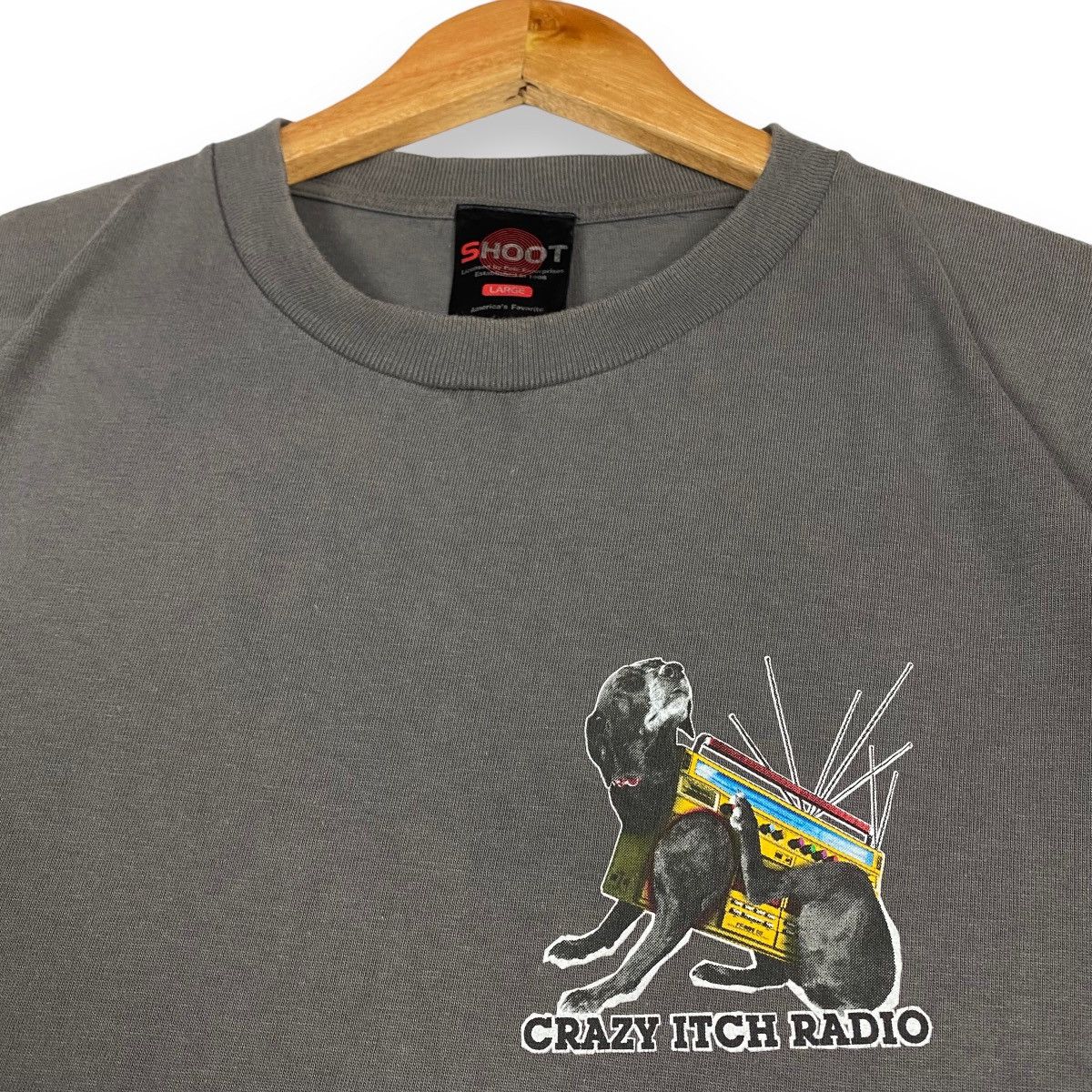 Band Tees VINTAGE BASEMENT JAXX CRAZY ITCH RADIO ELECTRONIC DUO DJ TEE Size US L / EU 52-54 / 3 - 3 Thumbnail