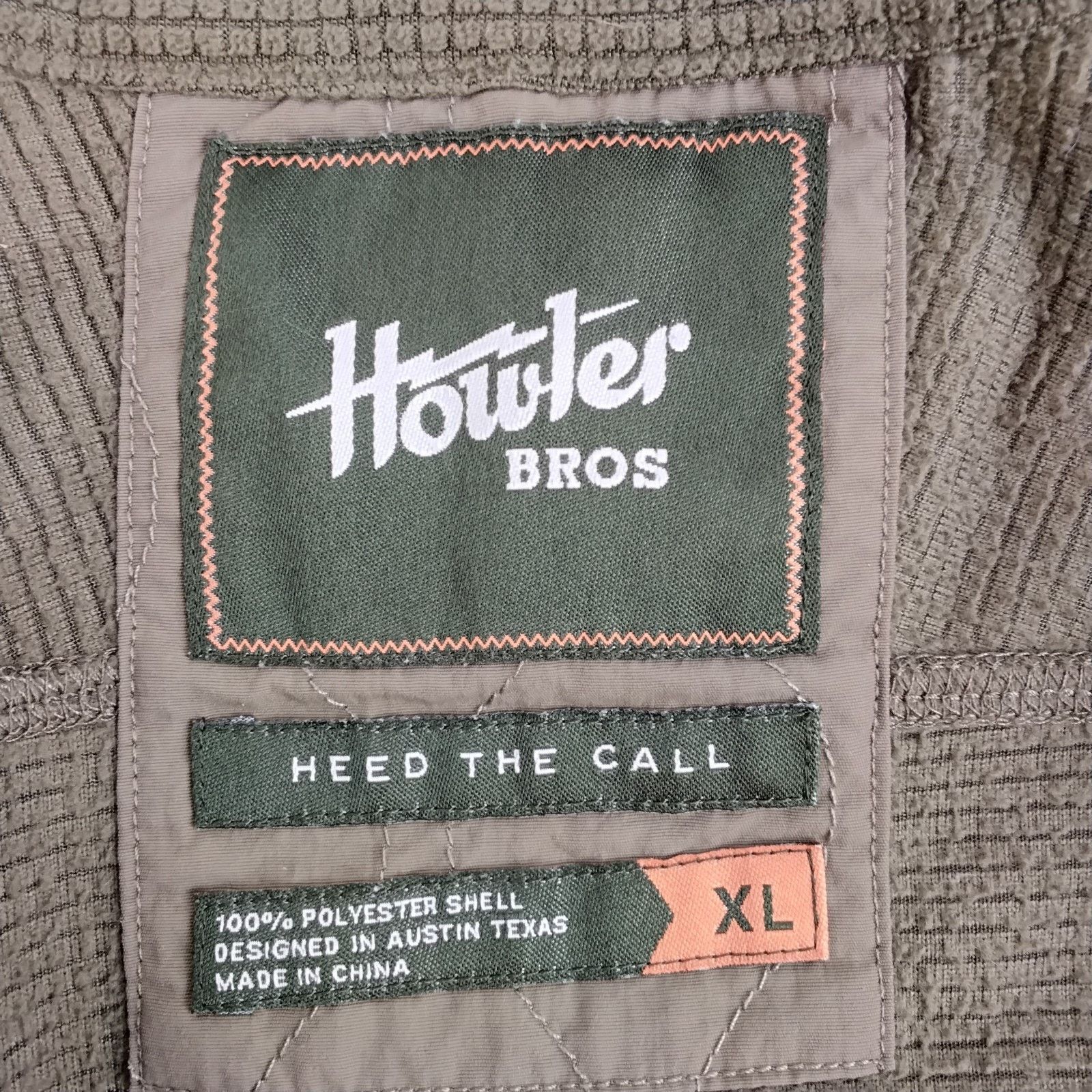 Howler Brothers Howler Bros Lightweight Jacket Men's XL Green Fleece Size US XL / EU 56 / 4 - 6 Thumbnail