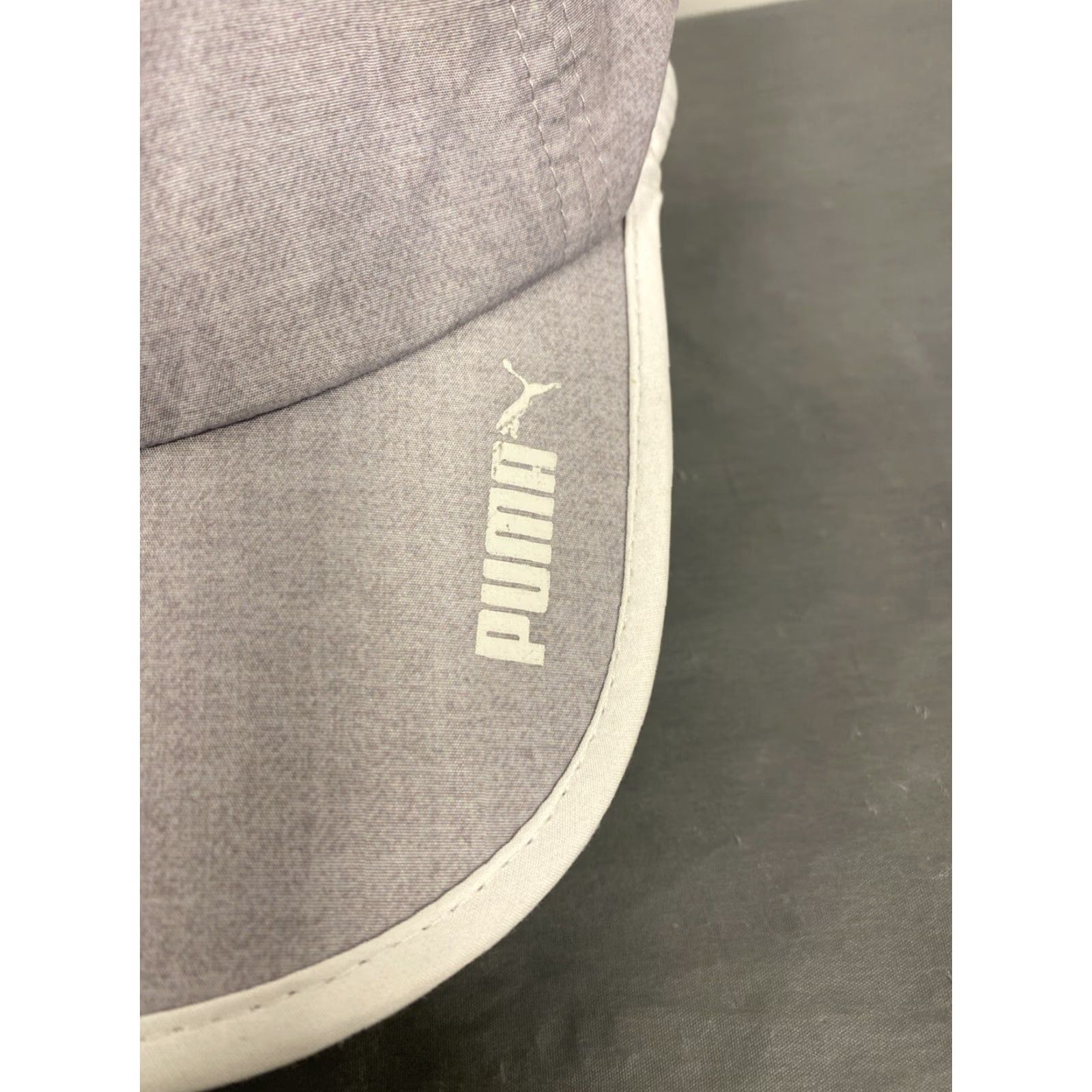 Puma Puma Hat Cap Strapback Gray White Adjustable Embroidered Workout Adult /689 Size ONE SIZE - 3 Thumbnail
