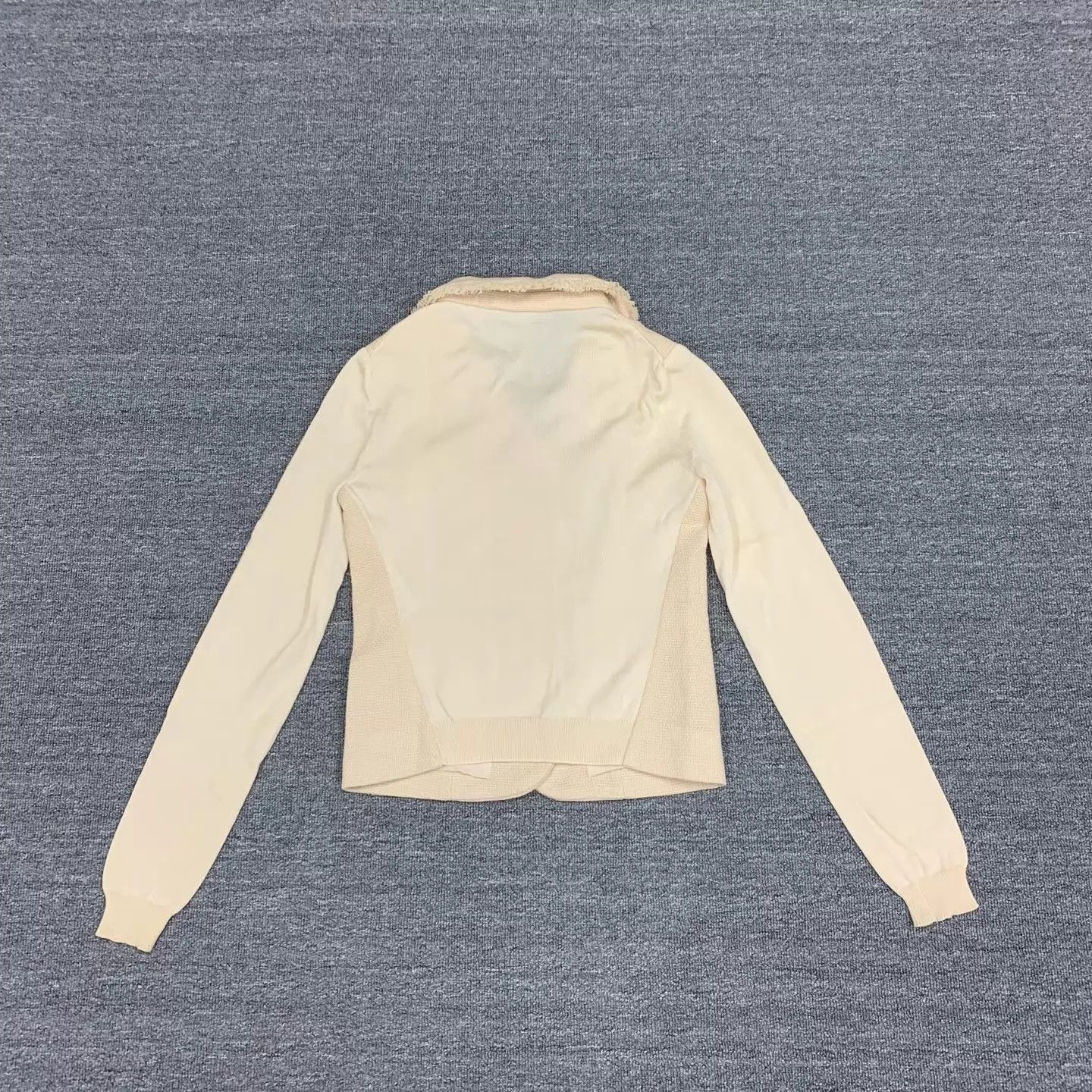 Dior Dior cream wool cardigan 38 Size S / US 4 / IT 40 - 2 Thumbnail