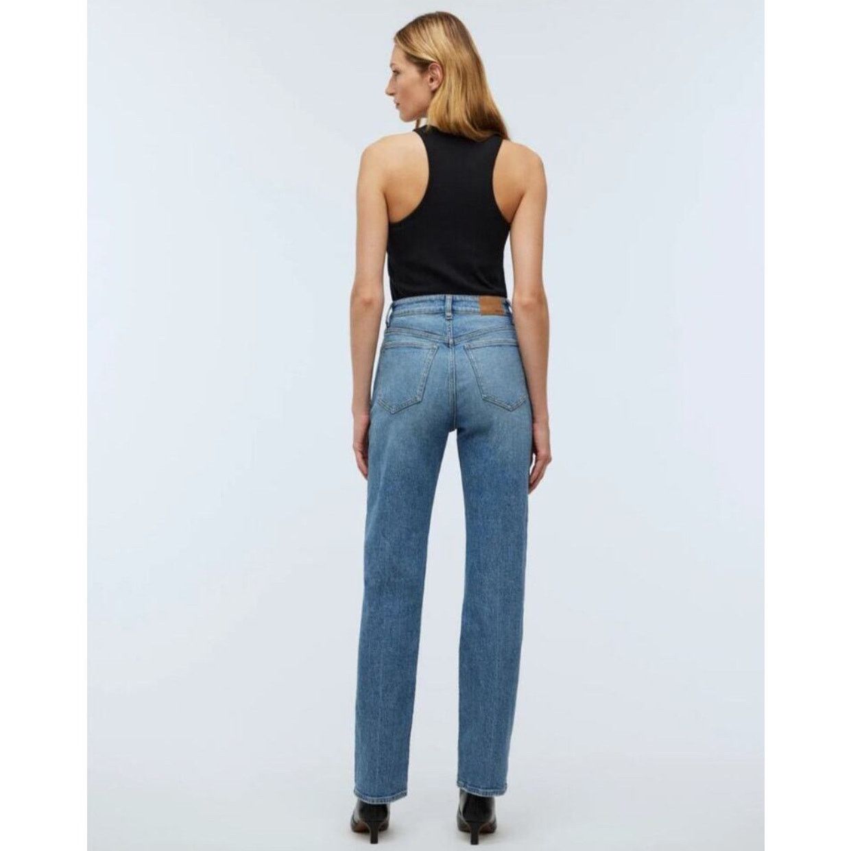 Madewell NWOT Madewell The '90s Straight Jean In Rondell Wash Size 30 Size 30" / US 8 / IT 44 - 2 Thumbnail