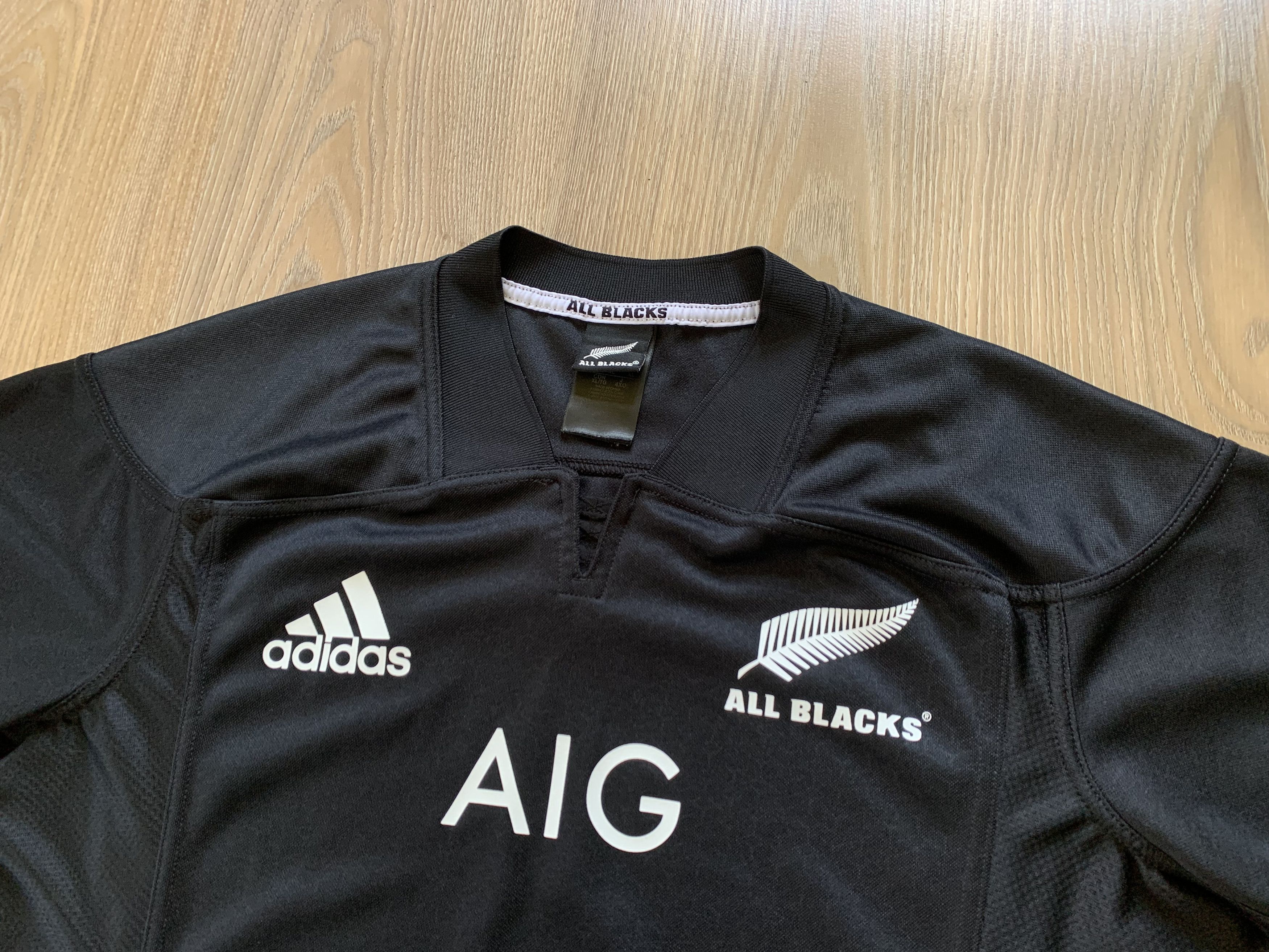 Adidas × Vintage Adidas All Blacks Jersey 2016 Size US XL / EU 56 / 4 - 4 Thumbnail