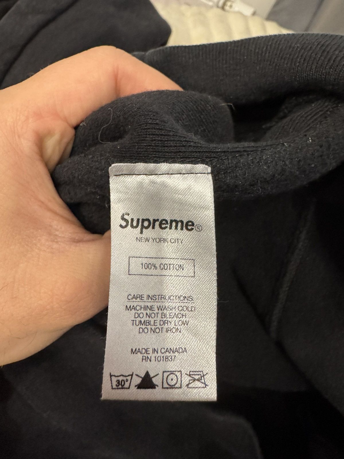 Supreme Supreme S logo Tonal hoodie Size US M / EU 48-50 / 2 - 7 Thumbnail