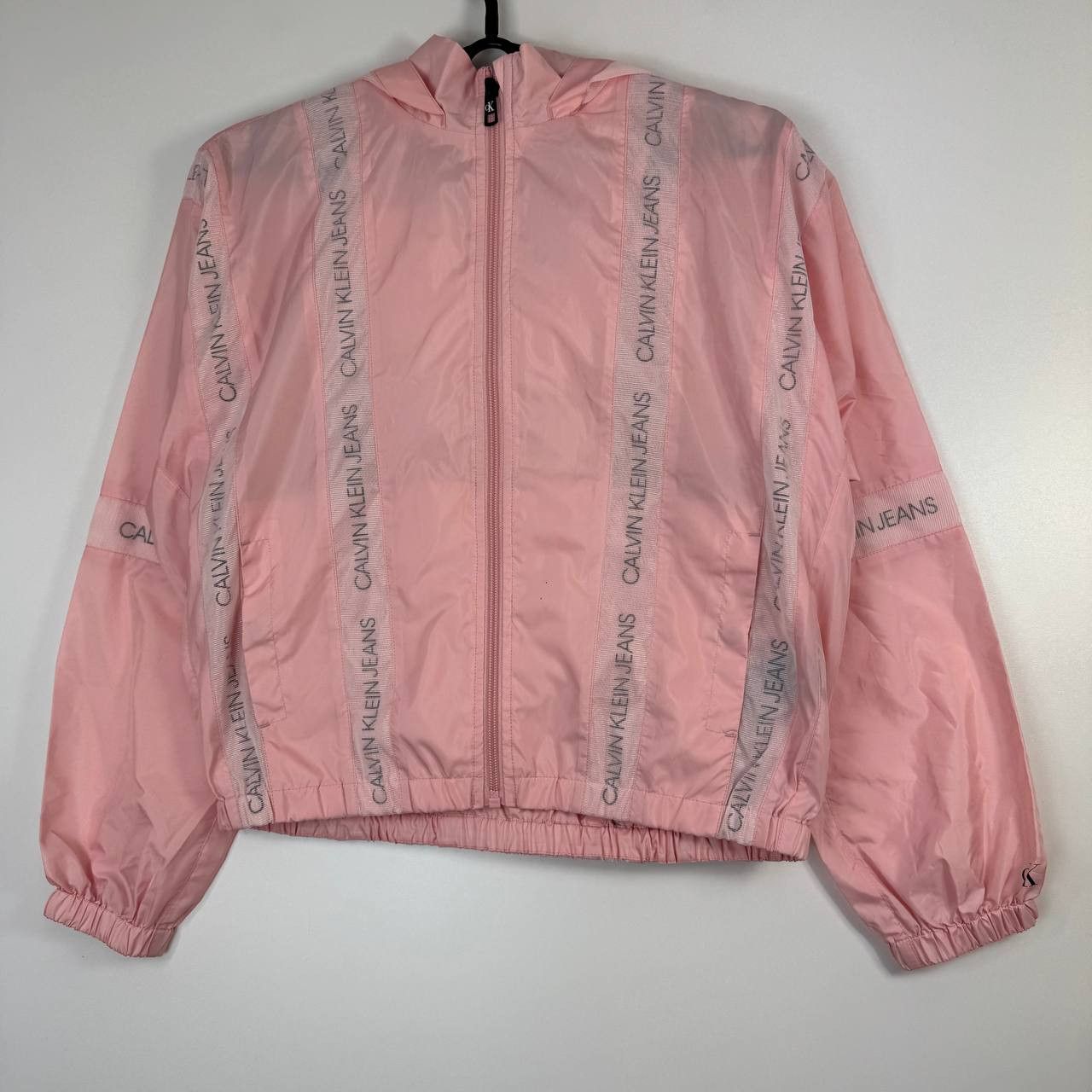Calvin Klein Calvin Klein Jeans Windbreaker Pink Womens Size L Size S / US 4 / IT 40 - 1 Thumbnail