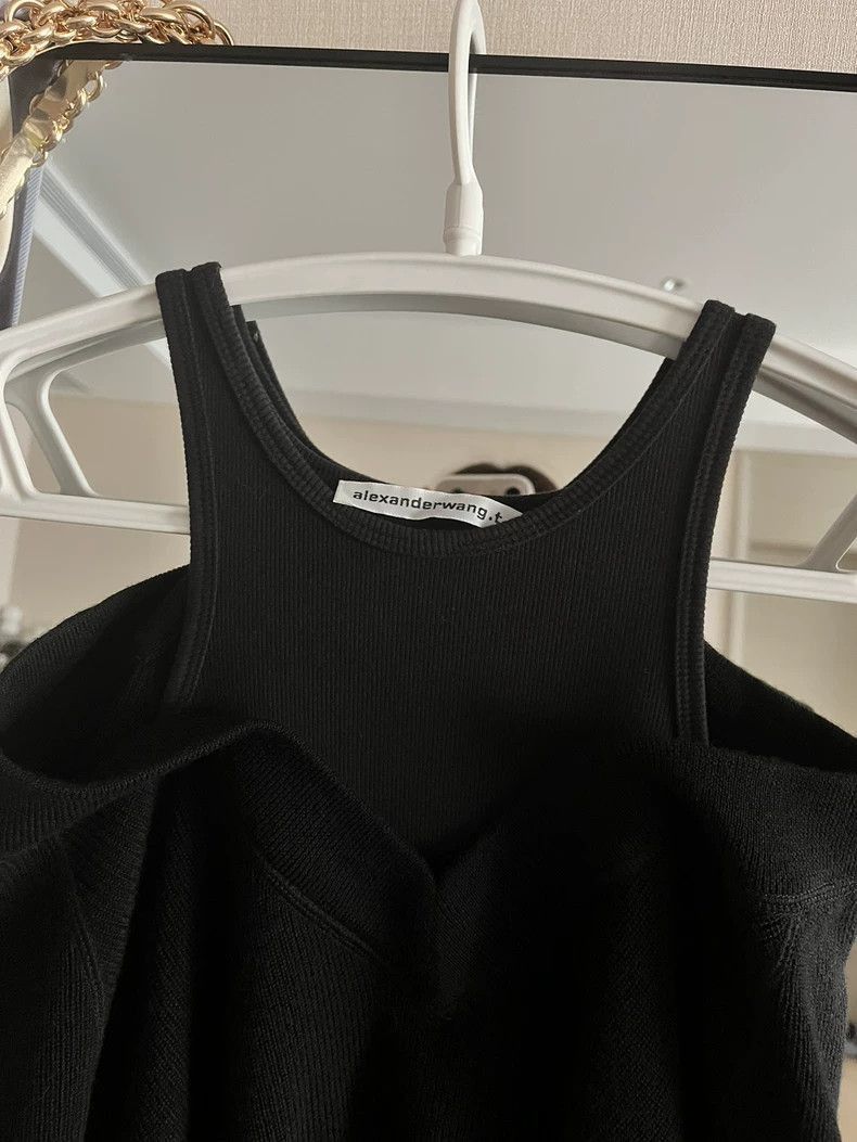 Alexander Wang Alexander Wang Black Long Sleeve Sweater- Size XS / US 0-2 / IT 36-38 - 2 Thumbnail