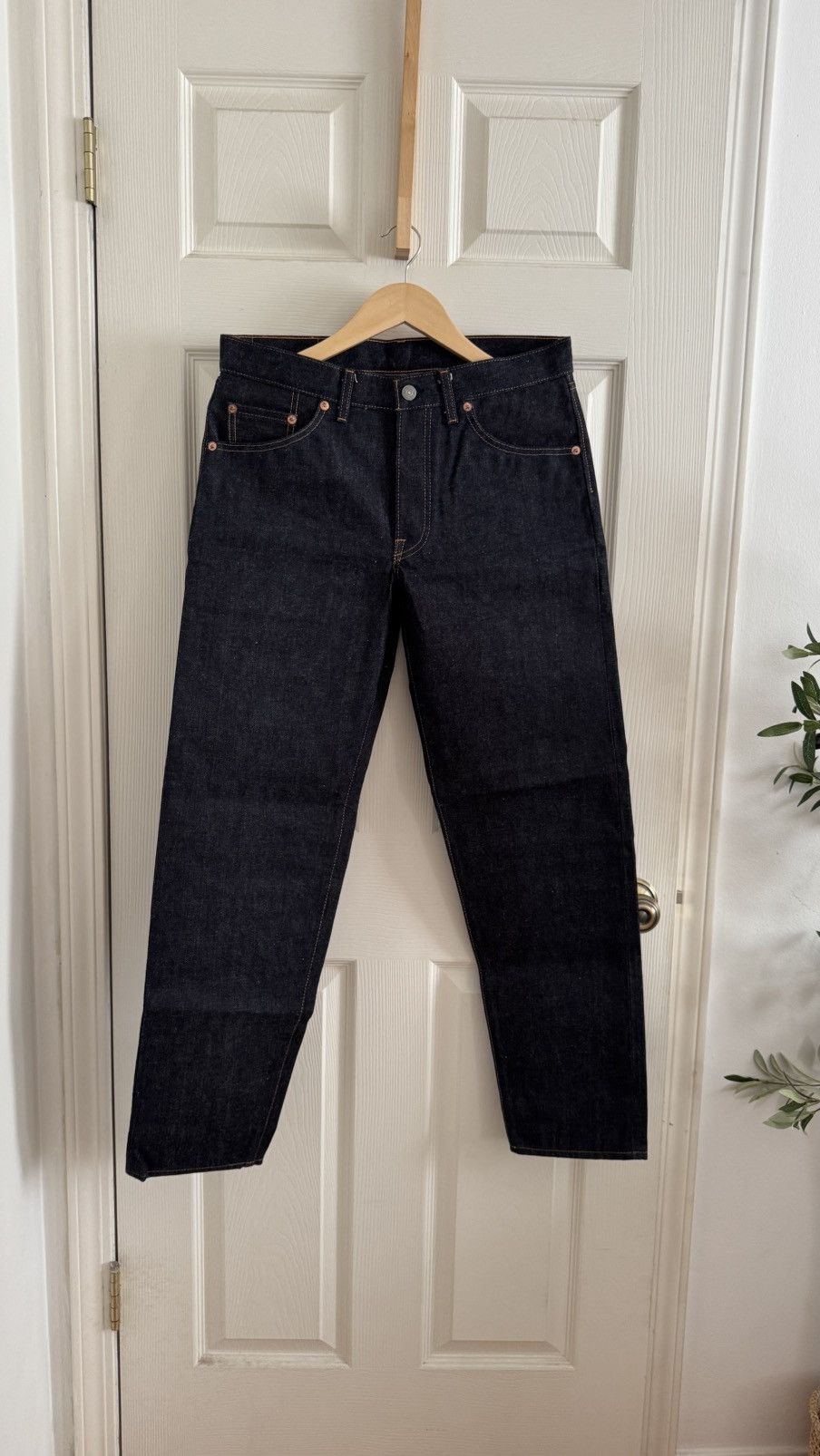The Real McCoy's THE REAL McCOYS - JOE McCOY Lot 991 TAPERED SELVEDGE DENIM Size US 31 - 2 Thumbnail