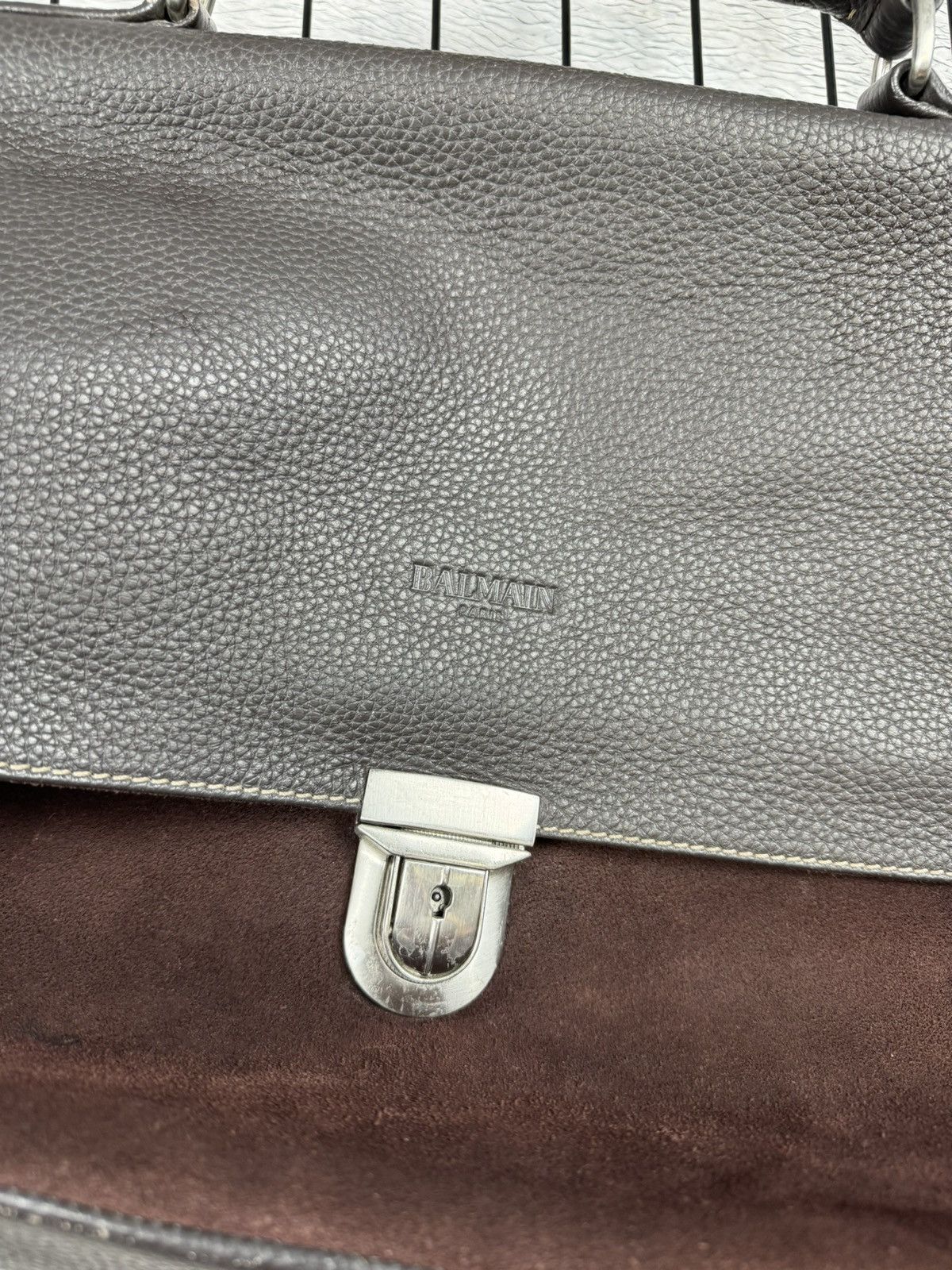 Balmain × Pierre Balmain × Vintage Pierre Balmain Paris Leather Business Bag Vintage Oldmoney Size ONE SIZE - 2 Thumbnail