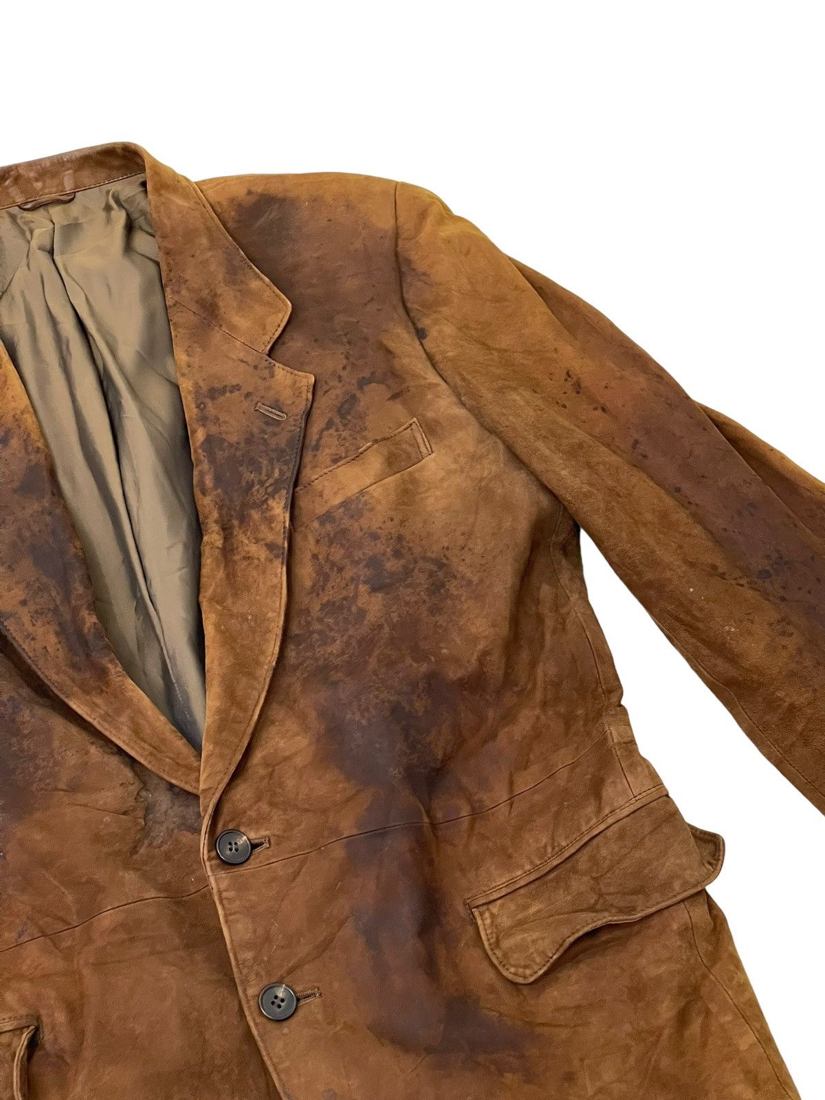 Christian Dior Monsieur Sheepskin Leather Blazer Christian Dior Vtg 90s 5🟩5 Size US L / EU 52-54 / 3 - 12 Thumbnail
