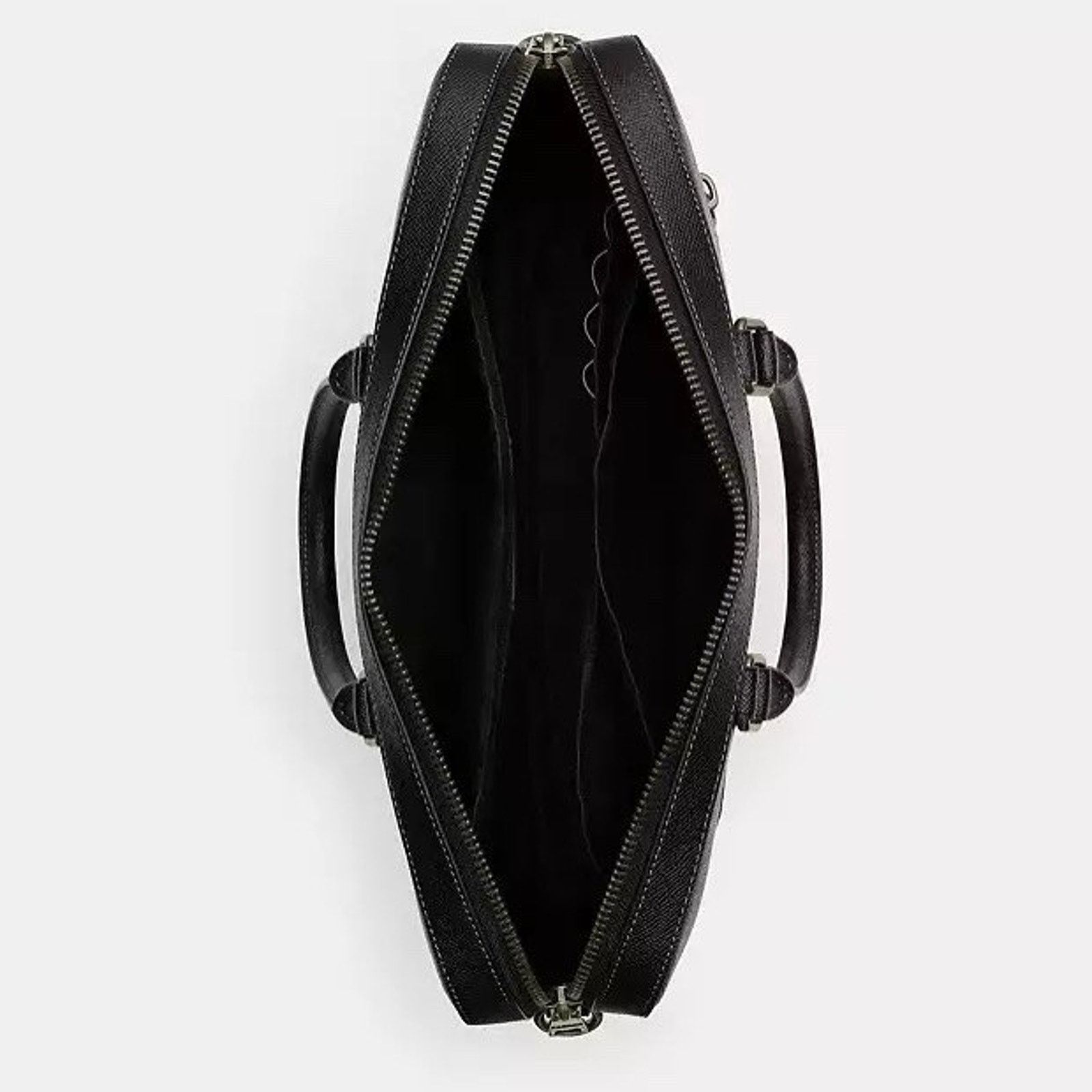 Coach NWT Coach Ethan Slim Brief Laptop Leather Black CR271 Size ONE SIZE - 6 Thumbnail