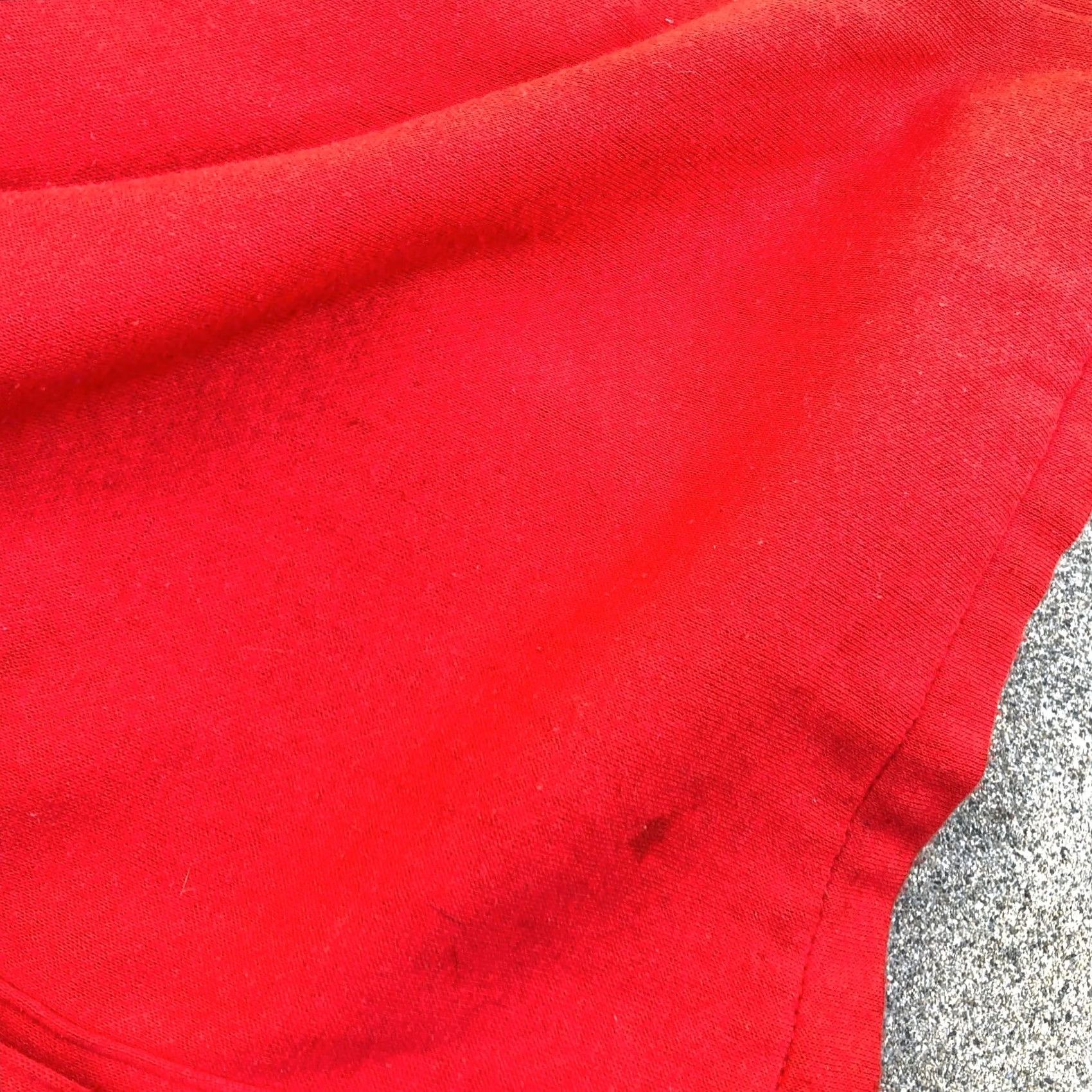 Bebe VINTAGE BEBE FURRRINA Long Jacket Coat Womens XL Red Comic Strip Lined 80s Size XL / US 12-14 / IT 48-50 - 4 Thumbnail