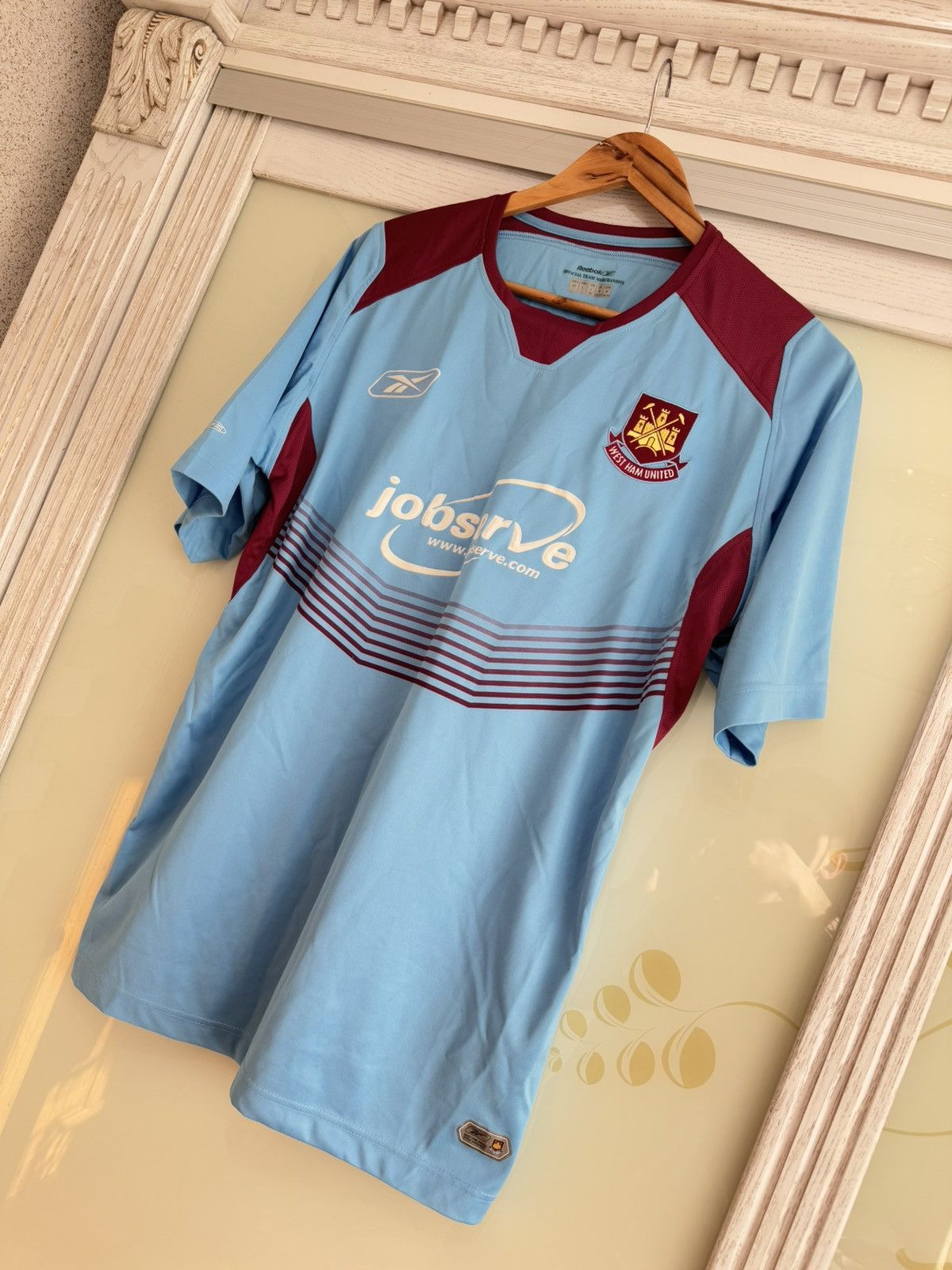 Reebok × Vintage Vintage West Ham United 2004-2005 Away Soccer Jersey Kit Size US M / EU 48-50 / 2 - 3 Thumbnail