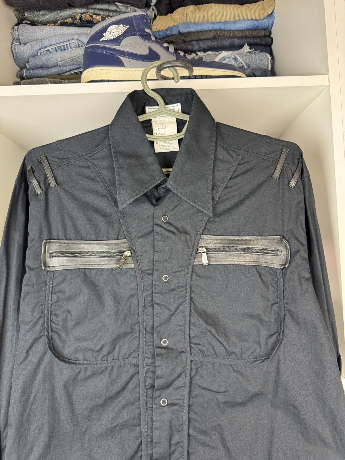Versace Versace Collection Men's Snap Button Long Sleeve Shirt Size US M / EU 48-50 / 2 - 4 Thumbnail