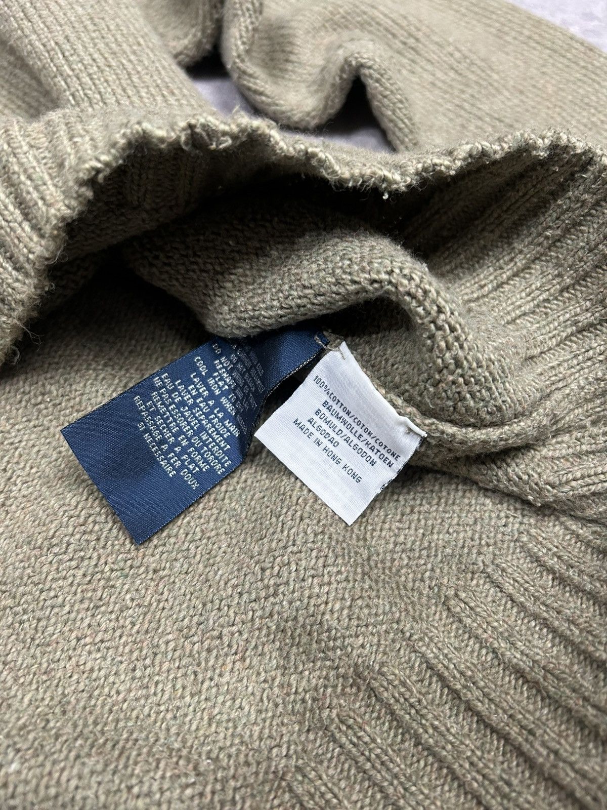 Polo Ralph Lauren Vintage Knit Polo Ralph Lauren Golf Sweatshirt Y2K Size US XL / EU 56 / 4 - 10 Thumbnail
