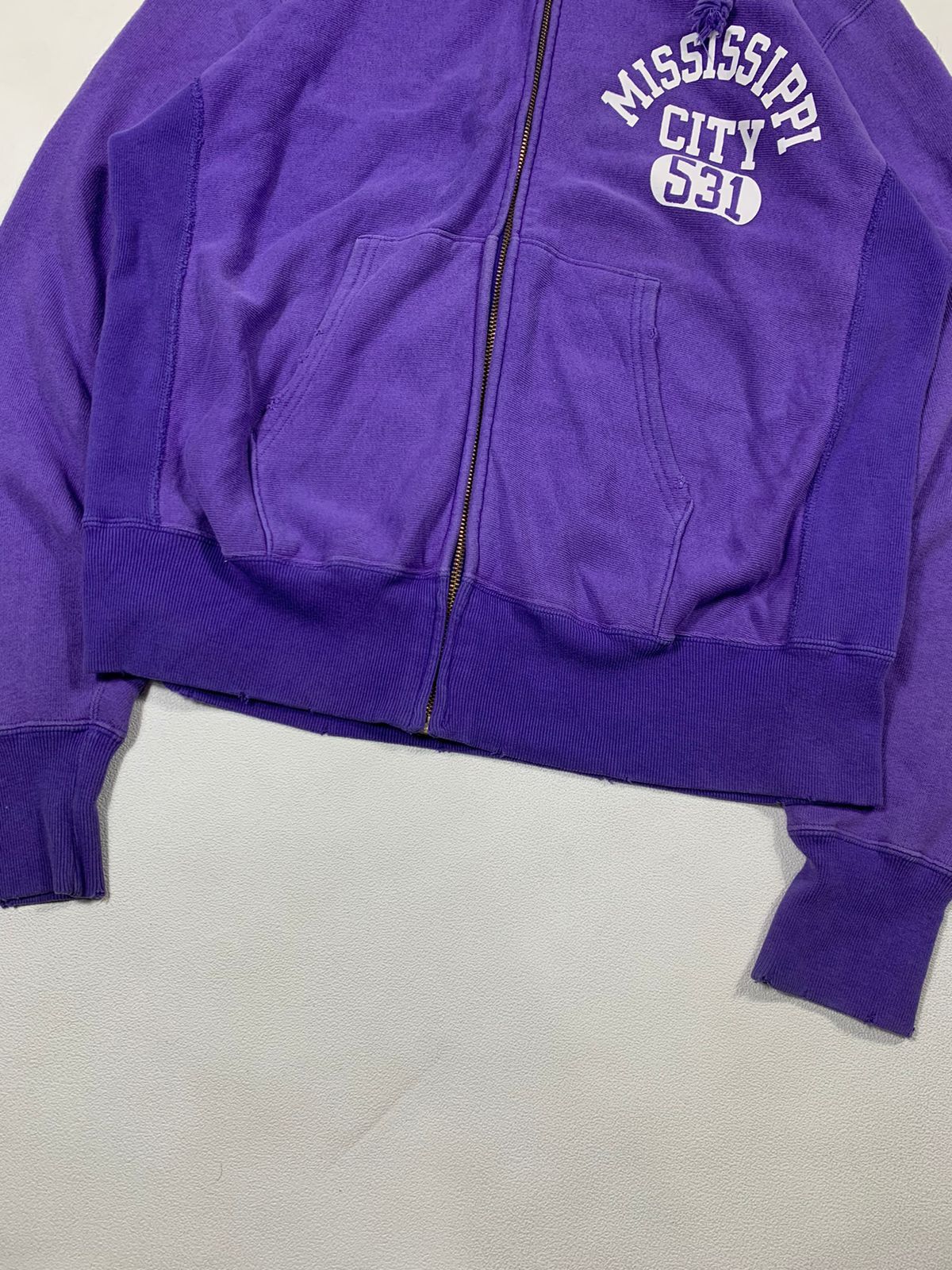 Champion × Vintage Champion Ziphoodie | Mississippi City 2000's Size US L / EU 52-54 / 3 - 3 Thumbnail