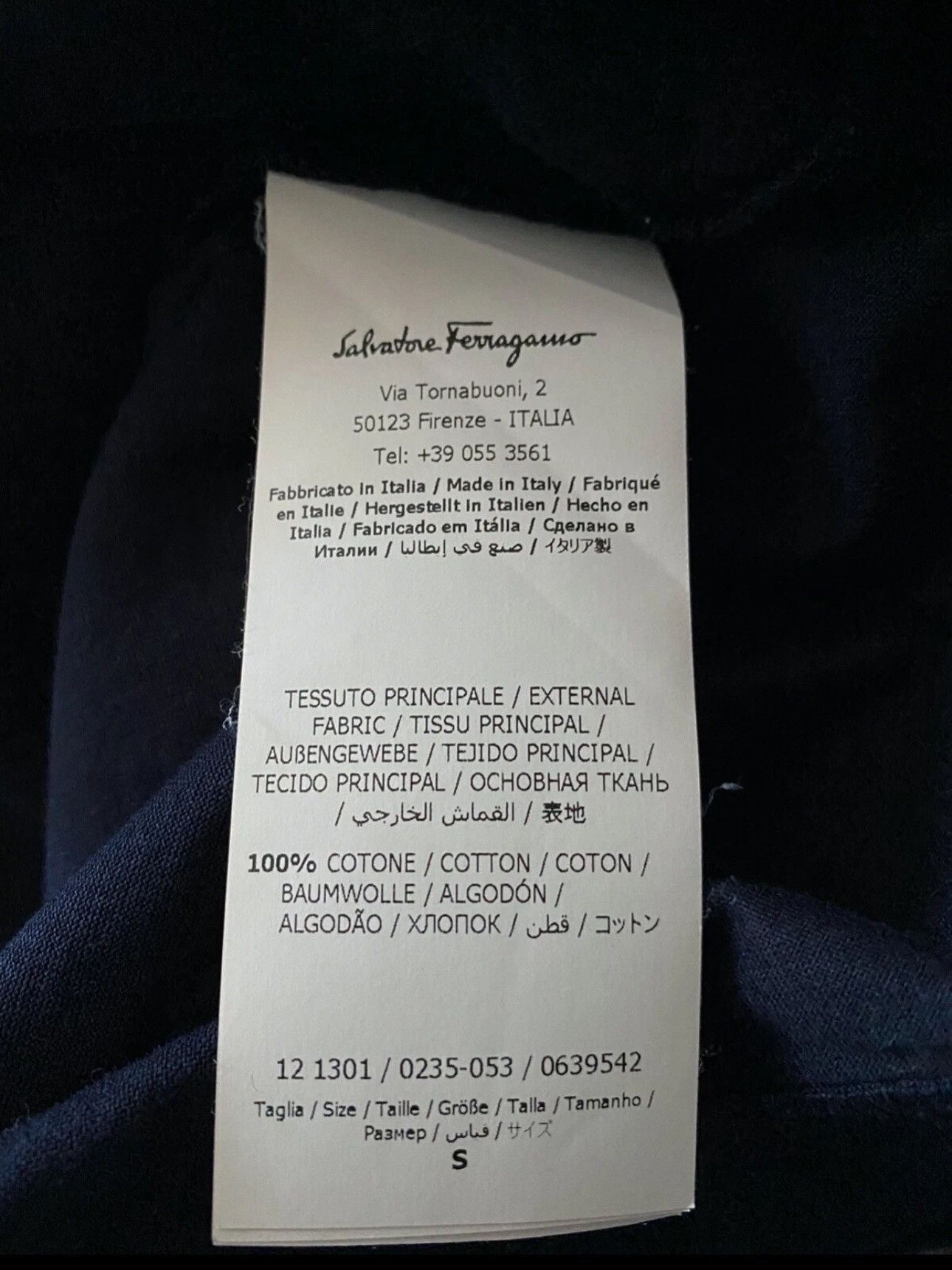 Salvatore Ferragamo Salvatore Ferragamo Tee Size US S / EU 44-46 / 1 - 3 Thumbnail