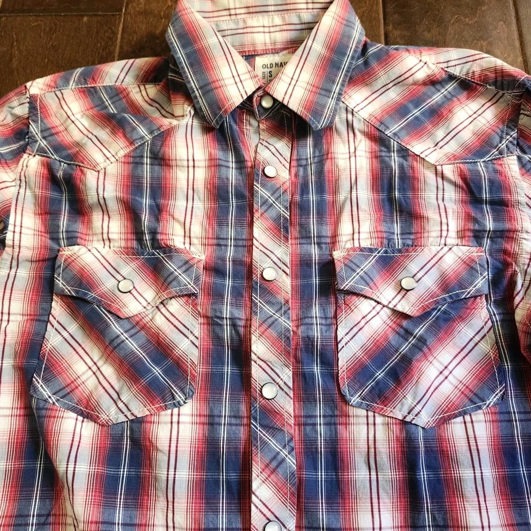 Old Navy Old Navy Mens Plaid Long Sleeve Button Up - Small Size Size US S / EU 44-46 / 1 - 6 Thumbnail