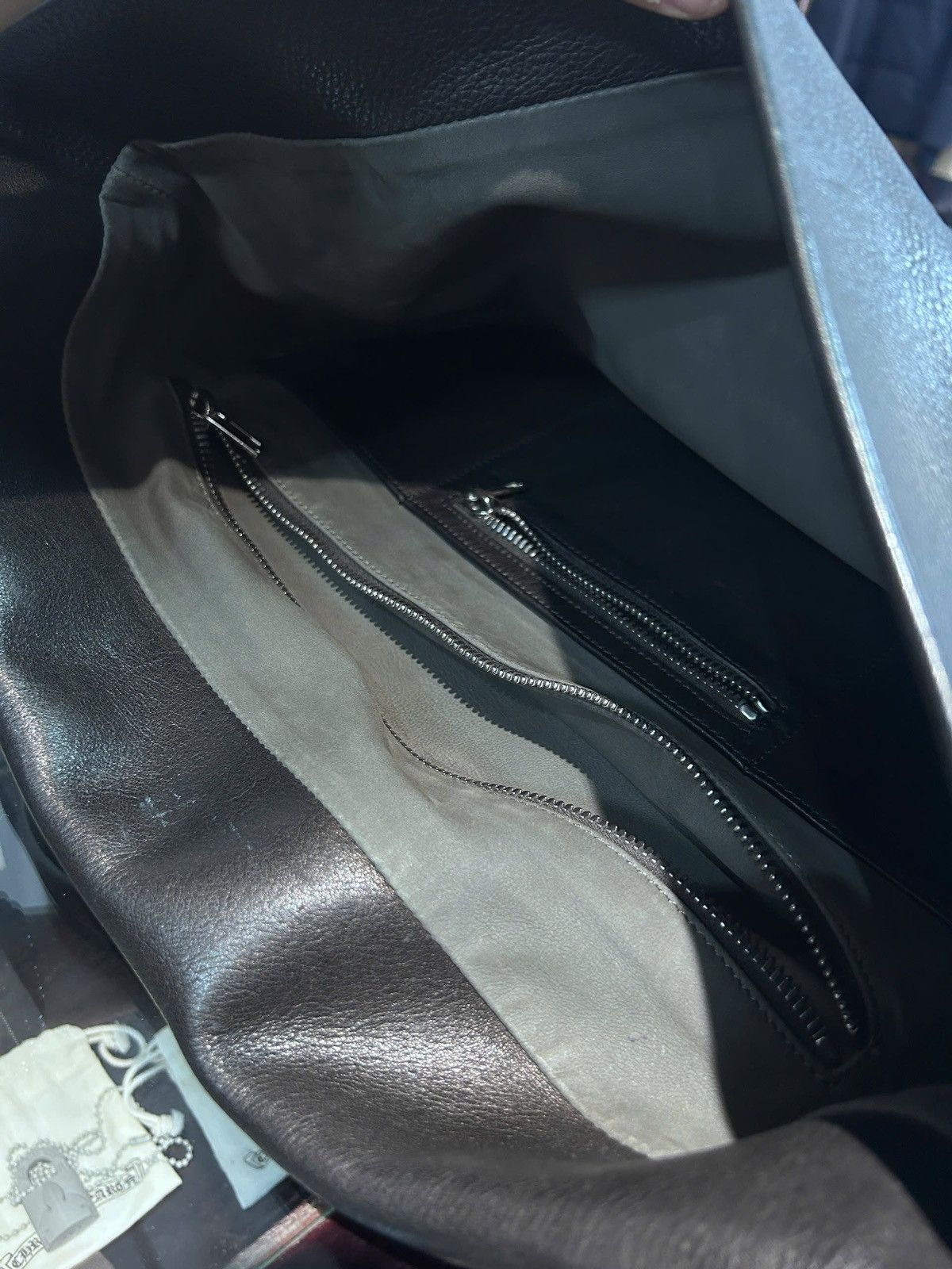 Rick Owens Rick Owens “ Walrus ” Shoulder Leather Bag Size ONE SIZE - 5 Thumbnail