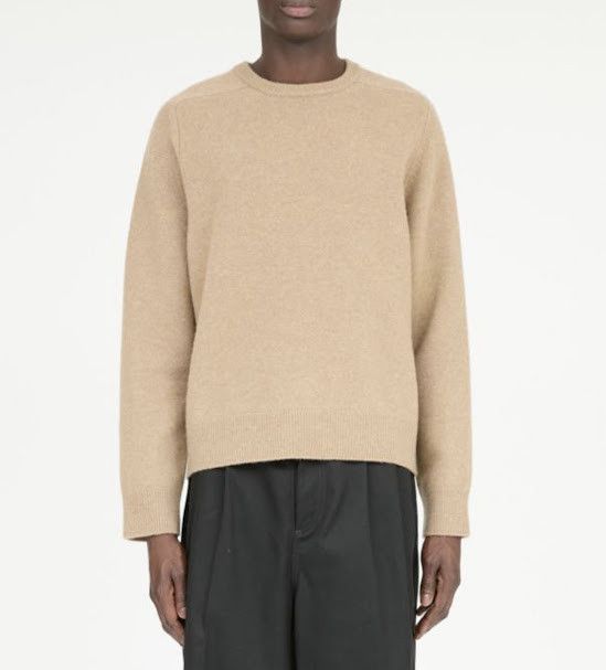 Maison Margiela o1w1db10126 Wool Sweater in Beige Size US M / EU 48-50 / 2 - 1 Thumbnail
