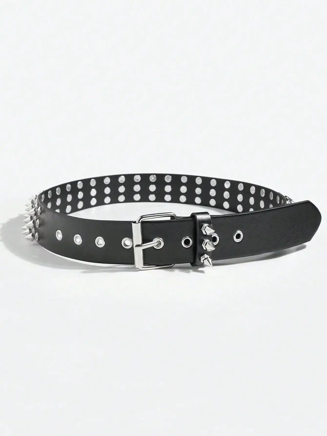 Japanese Brand Cool punk stud rivet belt Size ONE SIZE - 3 Thumbnail
