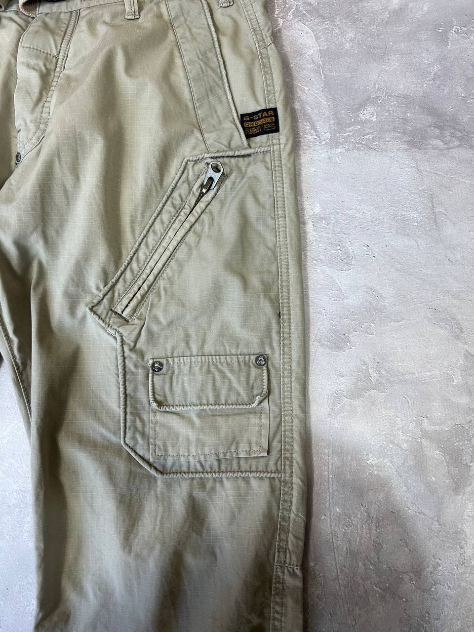G-Star × Vintage Vintage G-Star Raw Cargo RipStop Pants Size US 33 - 4 Thumbnail