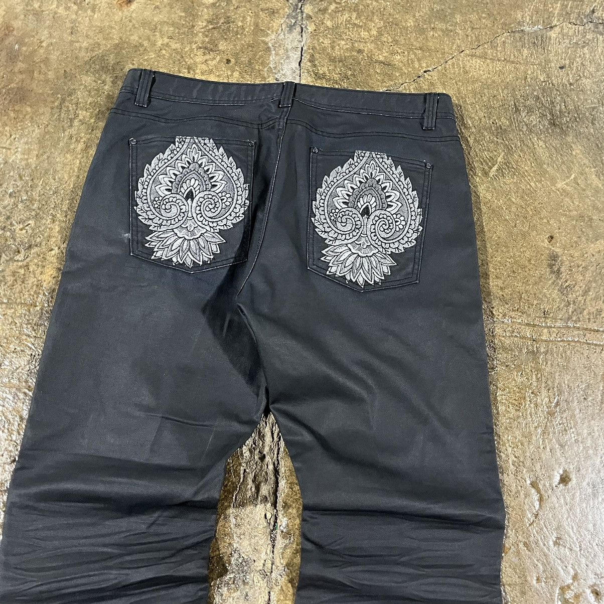 JNCO × Southpole × Vintage Crazy Vintage Y2K Baggy Jeans Embroidered Baggy Wide Leg Size US 42 / EU 58 - 3 Thumbnail