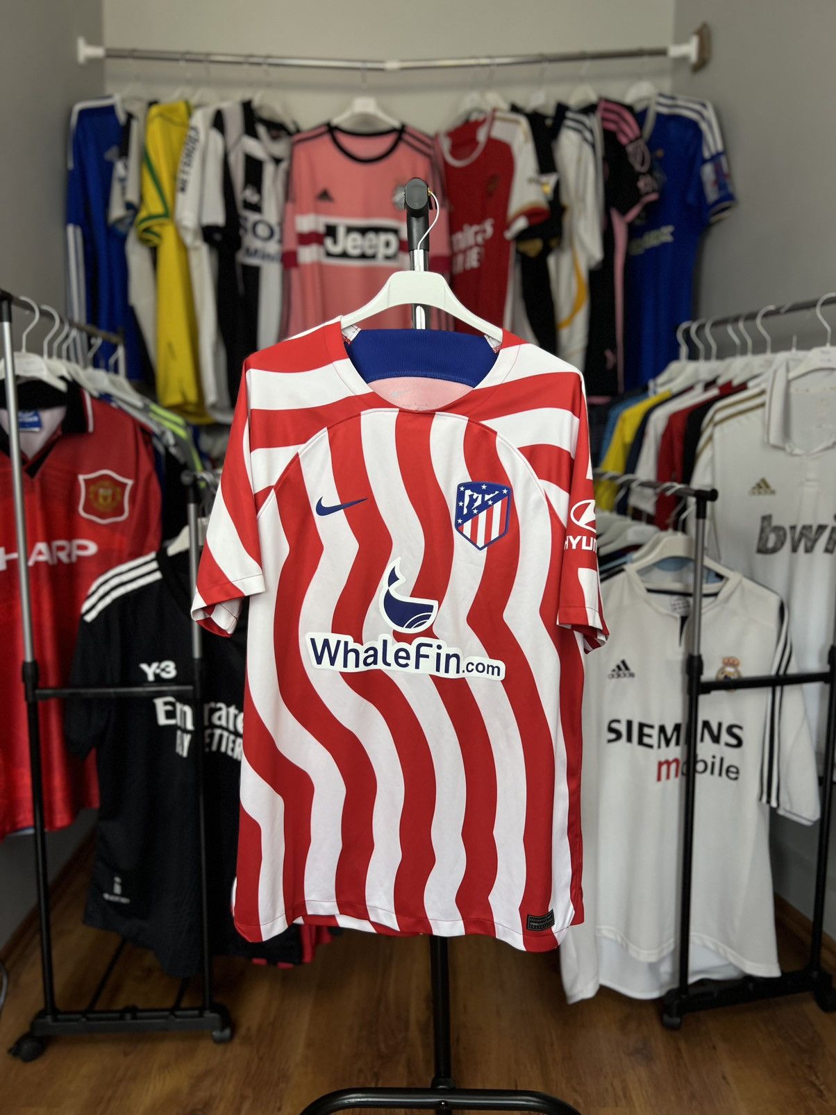Nike Soccer Jersey Nike Atletico Madrid 2022/23 Size US L / EU 52-54 / 3 - 1 Thumbnail