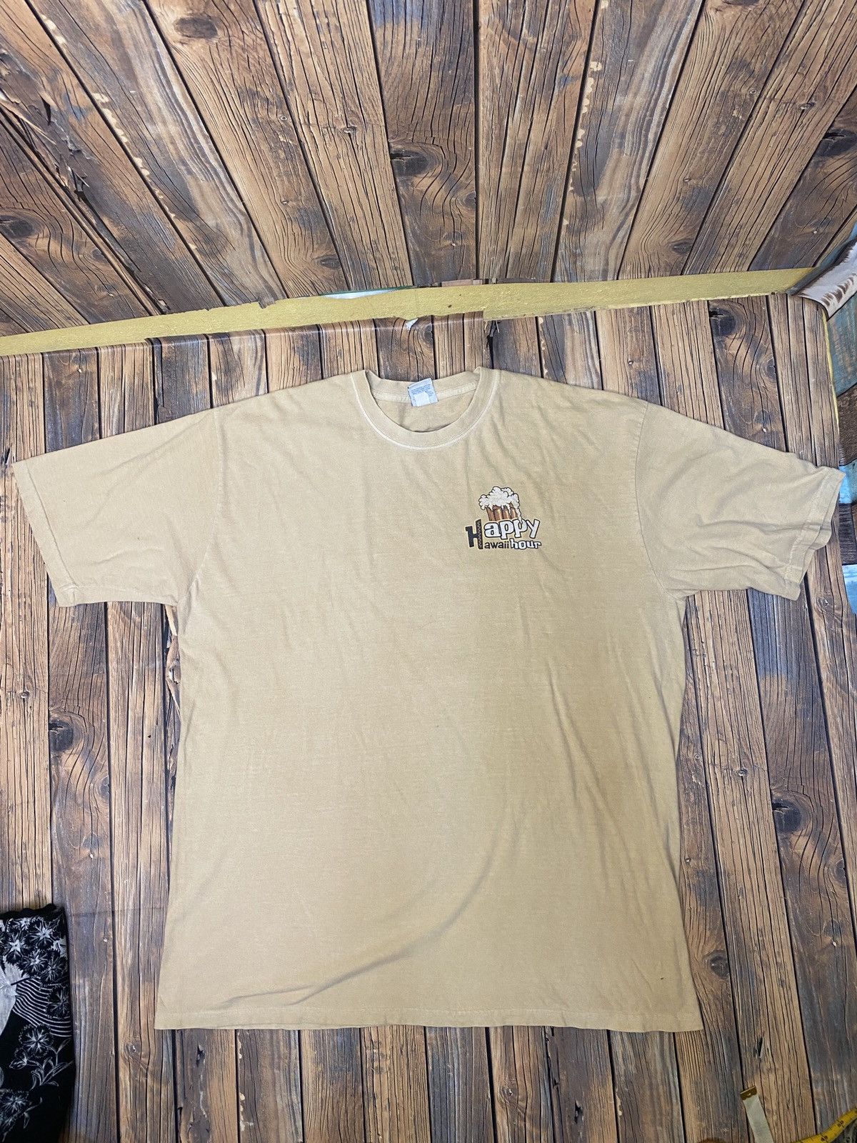 Vintage Vintage crazy shirt happy hawaii tee Size US XL / EU 56 / 4 - 1 Thumbnail
