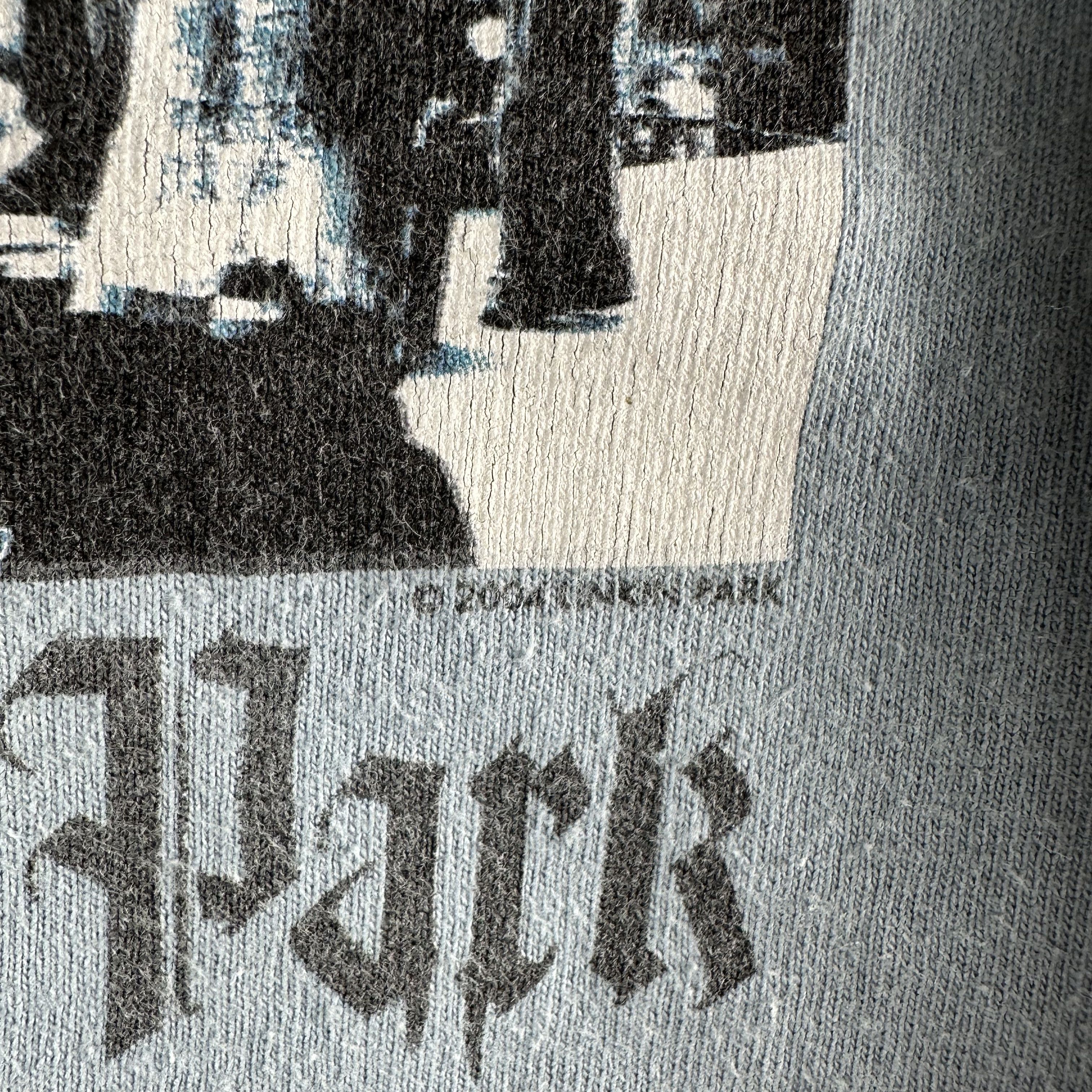 Vintage ​​​Vintage 2004 Linkin Park Rock Band Graphic T-shirt Size US S / EU 44-46 / 1 - 3 Thumbnail