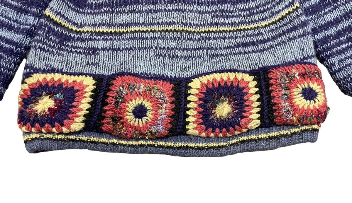 Vintage Vintage Japanese Brand Titicaca Hoodie Knitwear 1990s Size US S / EU 44-46 / 1 - 6 Thumbnail