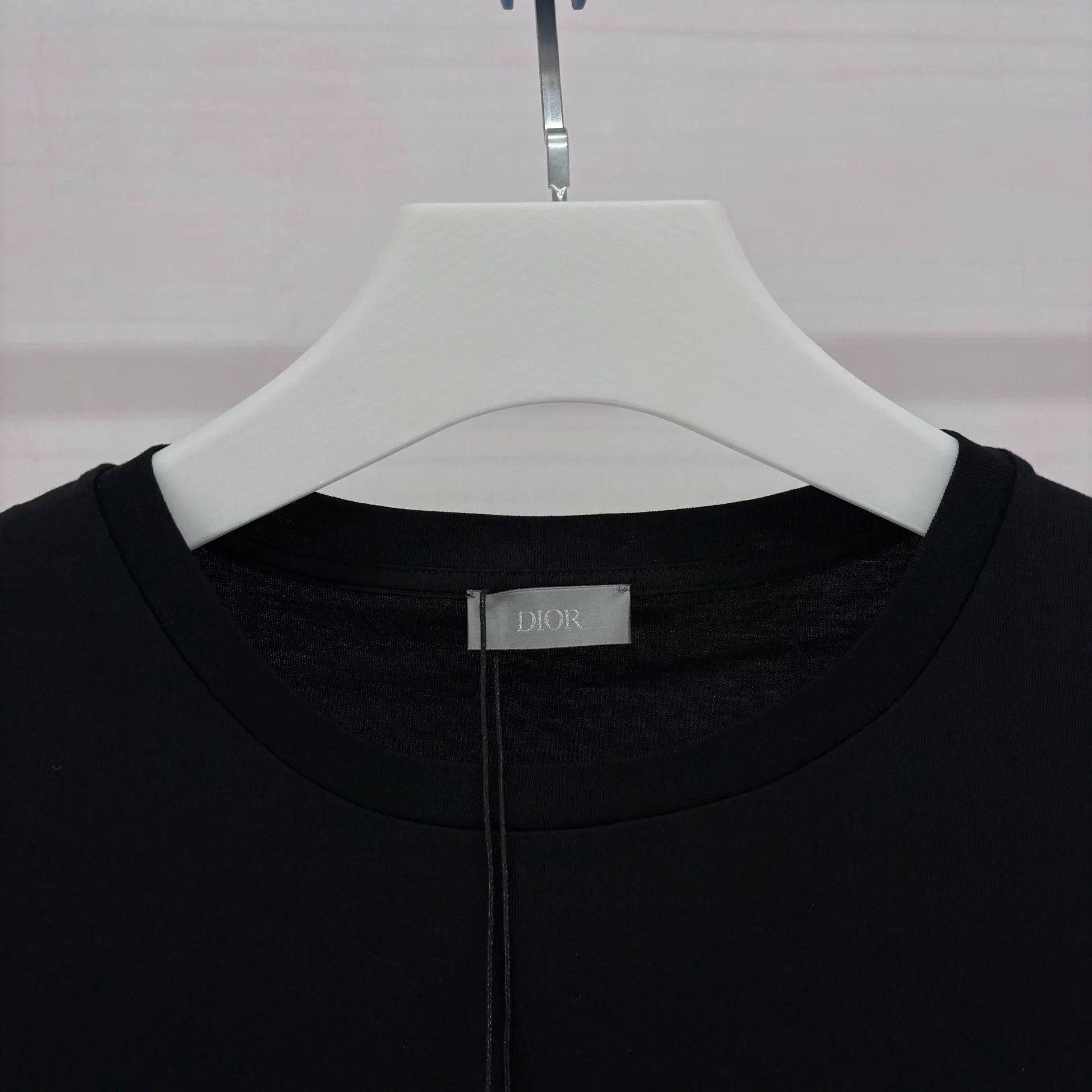 Dior Dior black sequin logo short sleeve tee XL new Size US XL / EU 56 / 4 - 3 Thumbnail