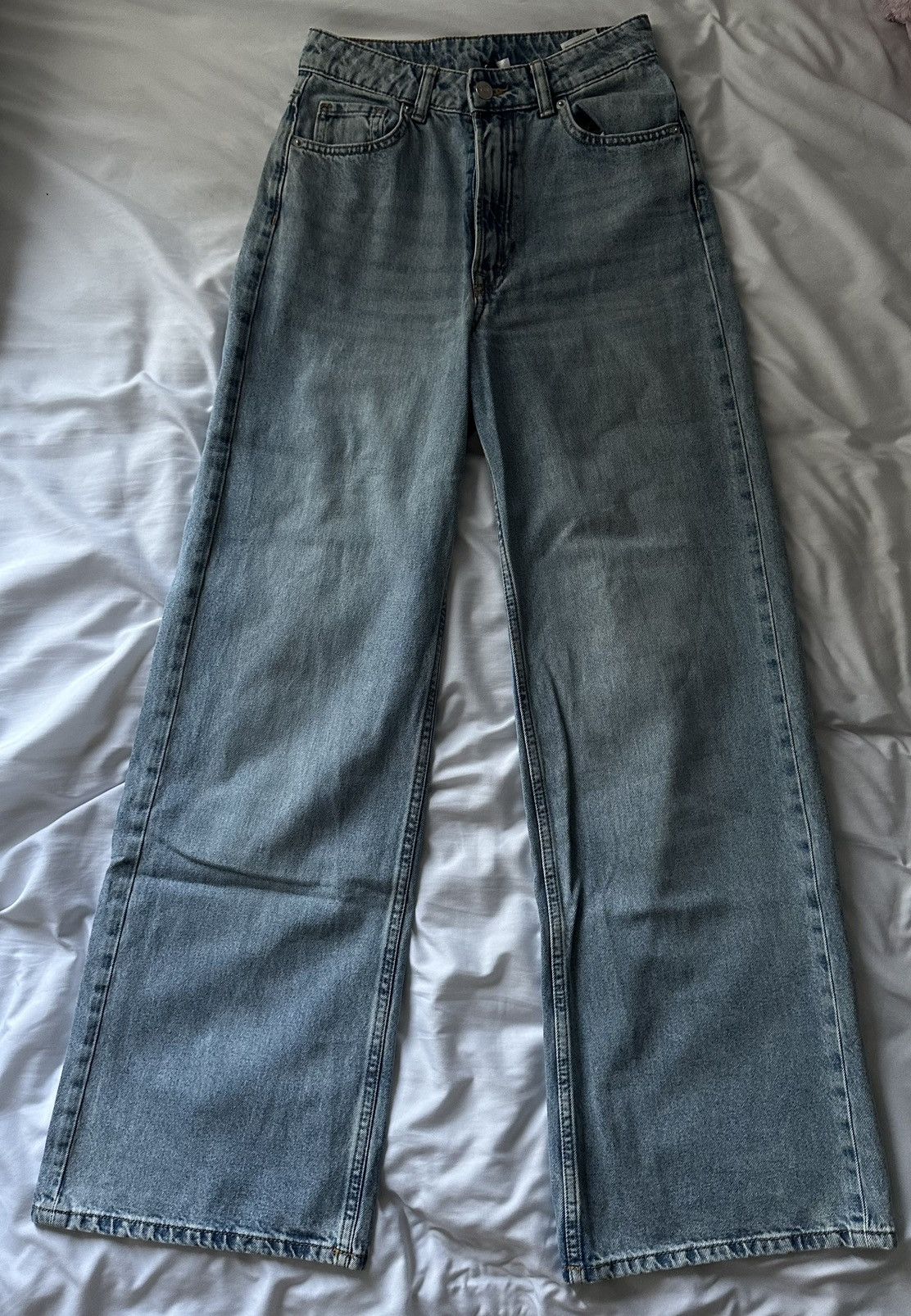 Divided Light Blue Bootleg Jeans Size 26" / US 2 / IT 38 - 1 Thumbnail