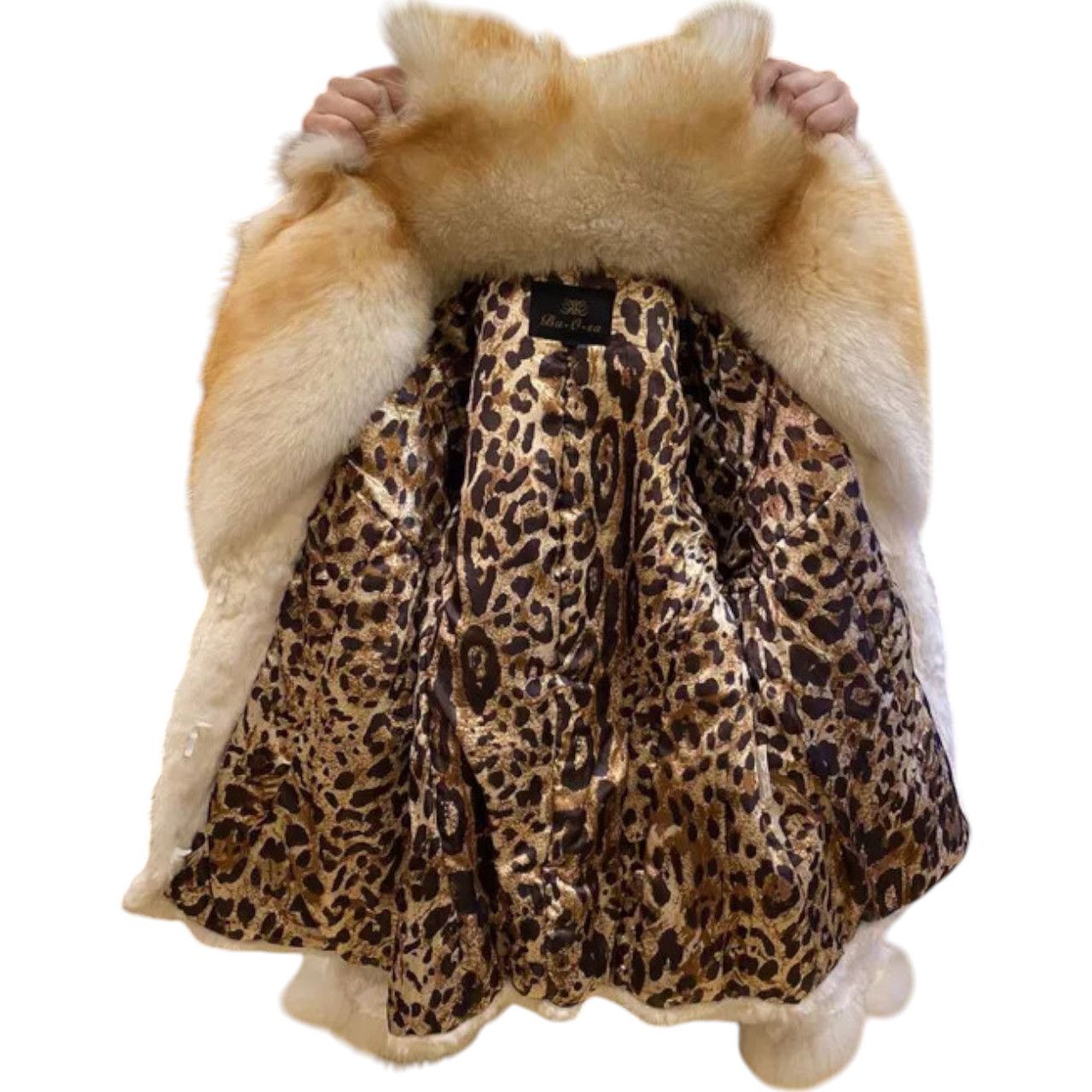 Other Chinchilla and rabbit fur coat with a fox fur collar sz M Size M / US 6-8 / IT 42-44 - 4 Thumbnail