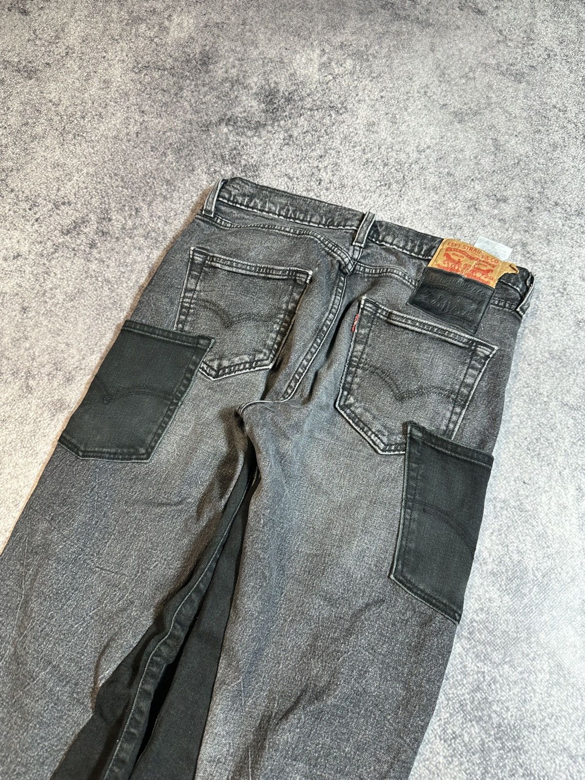 Other Y2K Vintage Levis Custom Baggy Pants Cargo Streetwear Rare L Size US 34 / EU 50 - 5 Thumbnail