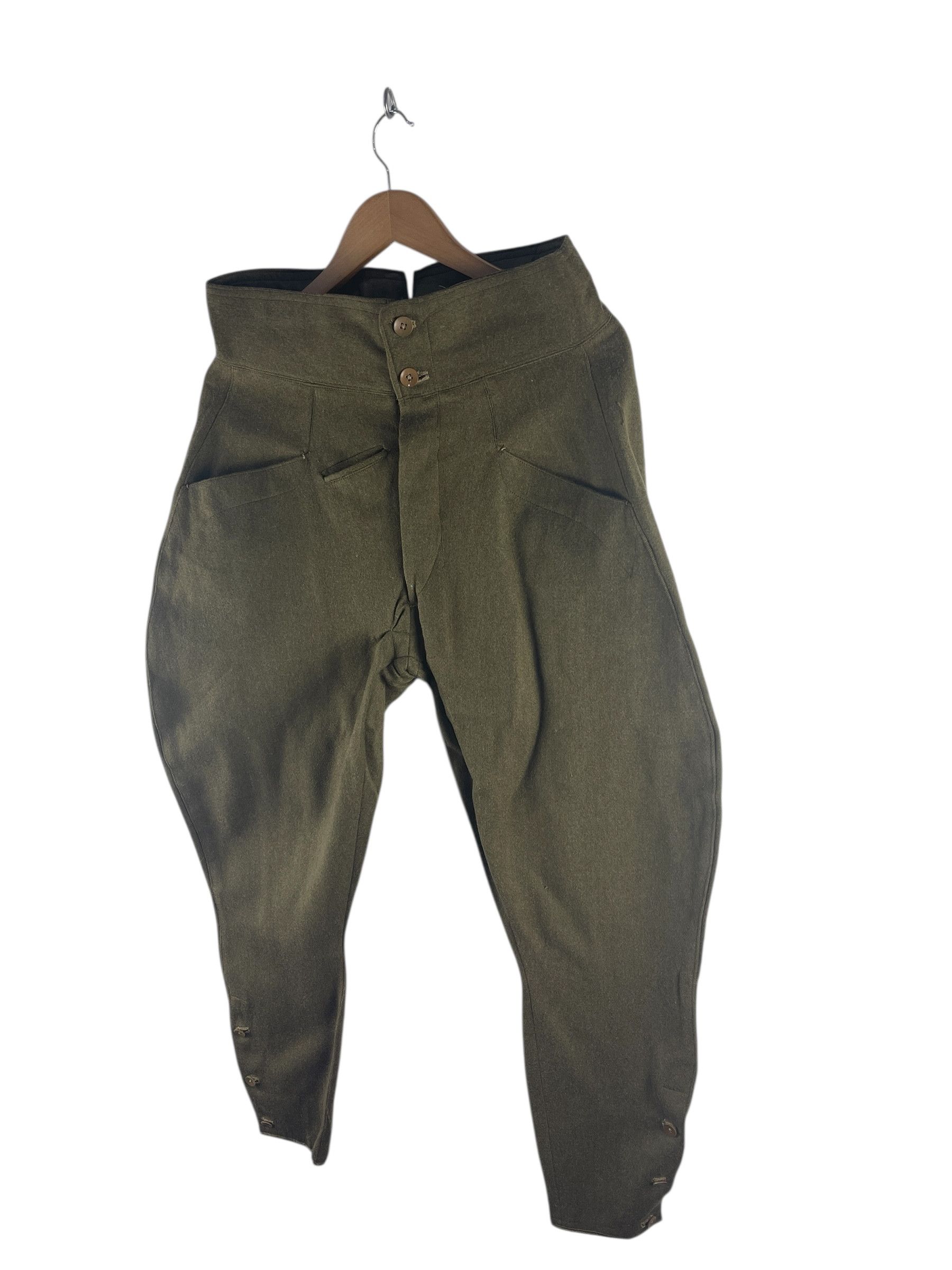 Vintage Vintage WWI Military Wool Breeches Size US 30 / EU 46 - 4 Thumbnail