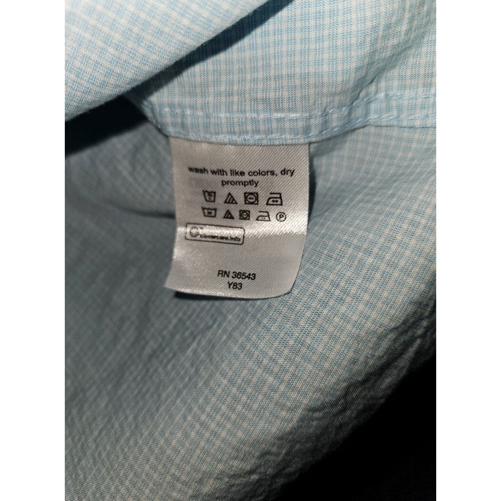 Michael Kors Michael Kors Button-Up Shirt Men's Medium Blue Check Long Sleeve 15-15.5 Chest 40 Cotton Regular Designer Clothes Mens Size US M / EU 48-50 / 2 - 7 Thumbnail