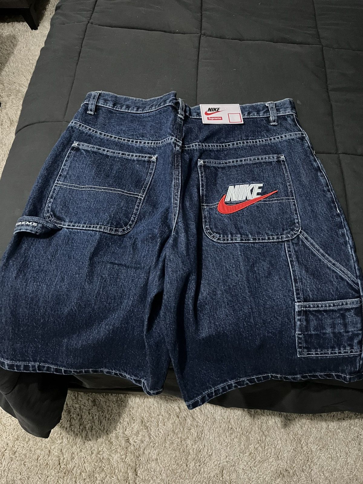 Supreme Supreme Nike Denim Shorts | Grailed