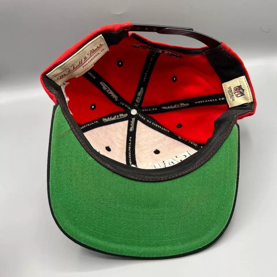 Mitchell & Ness Atlanta Falcons Hat Men Mitchell & Ness NFL Snap Back Cap Size ONE SIZE - 4 Thumbnail