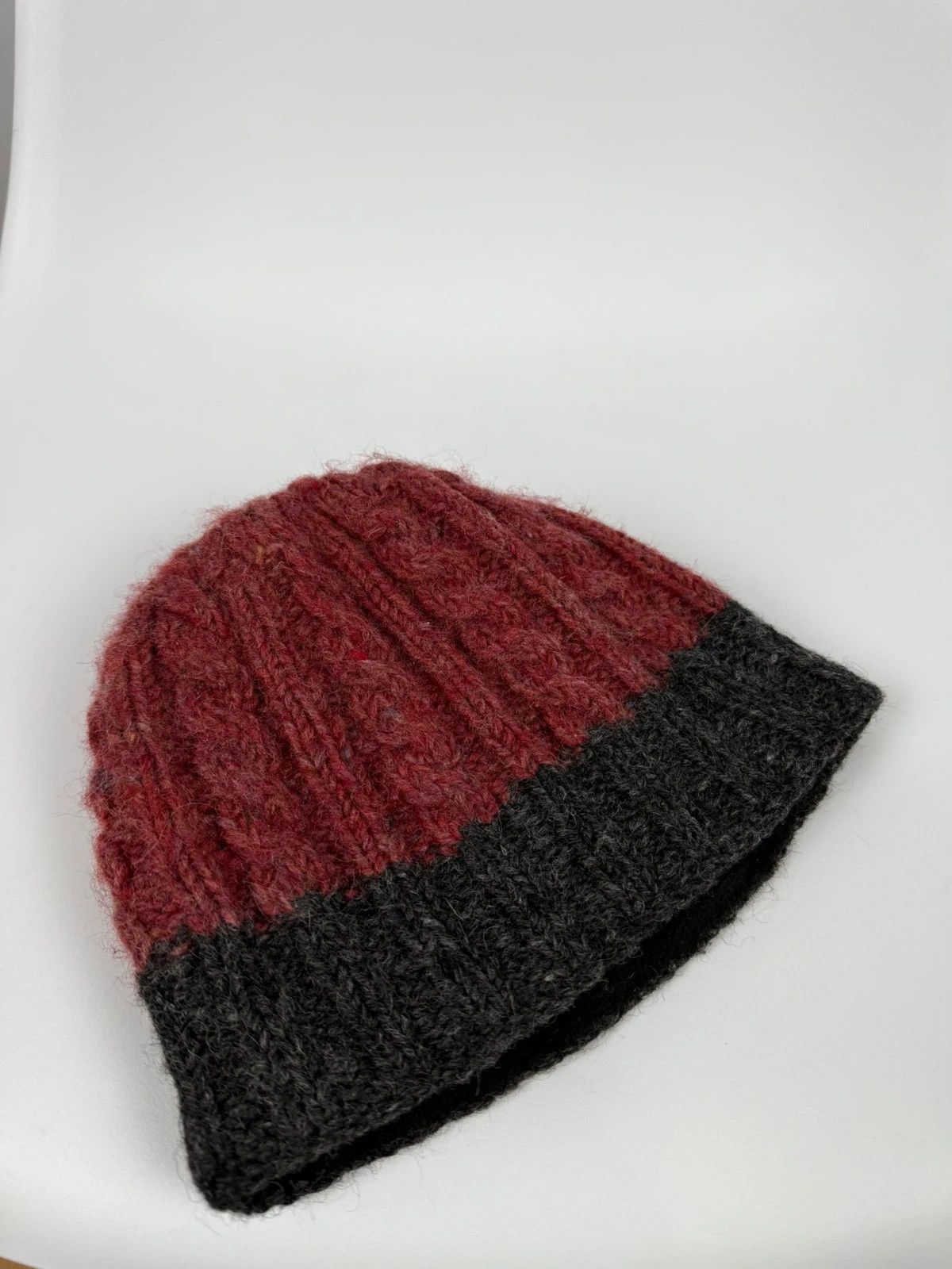 Aran Sweater Market Aran Sweater Market Aran Islands Beanie Wool One Size Size ONE SIZE - 6 Thumbnail