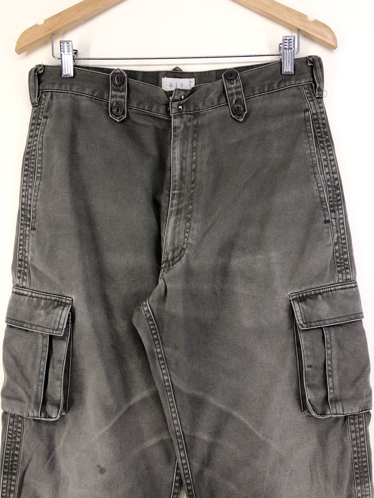 Japanese Brand × Vintage Japanese Brand Vintage G12 Cargo Pants Size US 30 / EU 46 - 3 Thumbnail